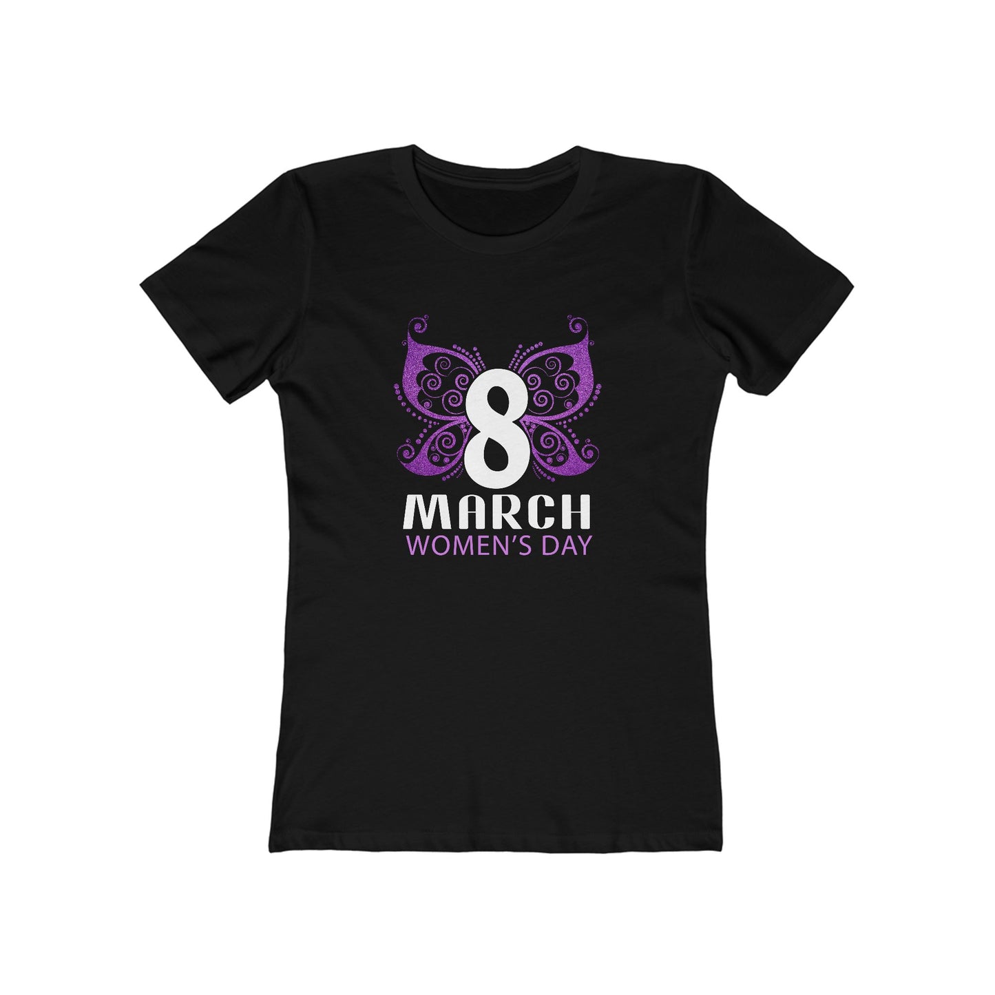 International Women's Day - Butterfly Elegance - Women's T-shirt