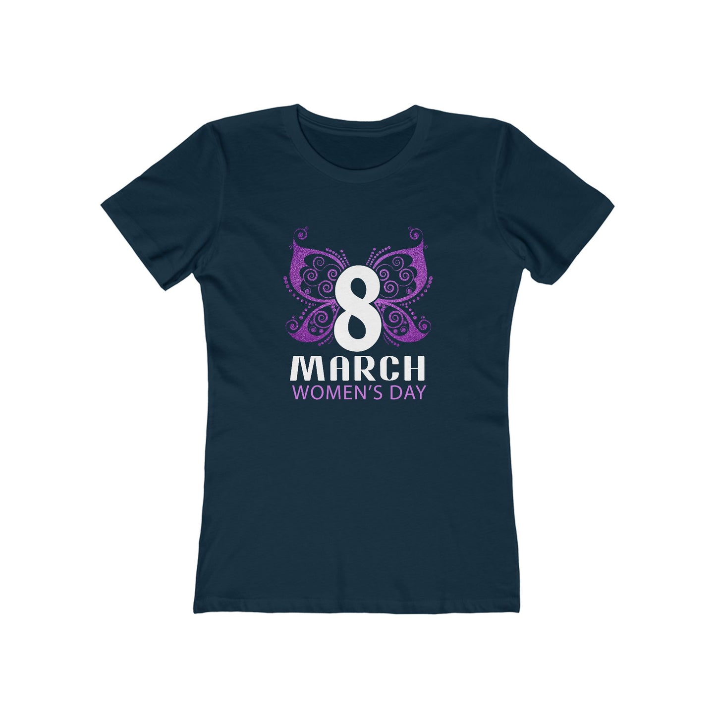 International Women's Day - Butterfly Elegance - Women's T-shirt