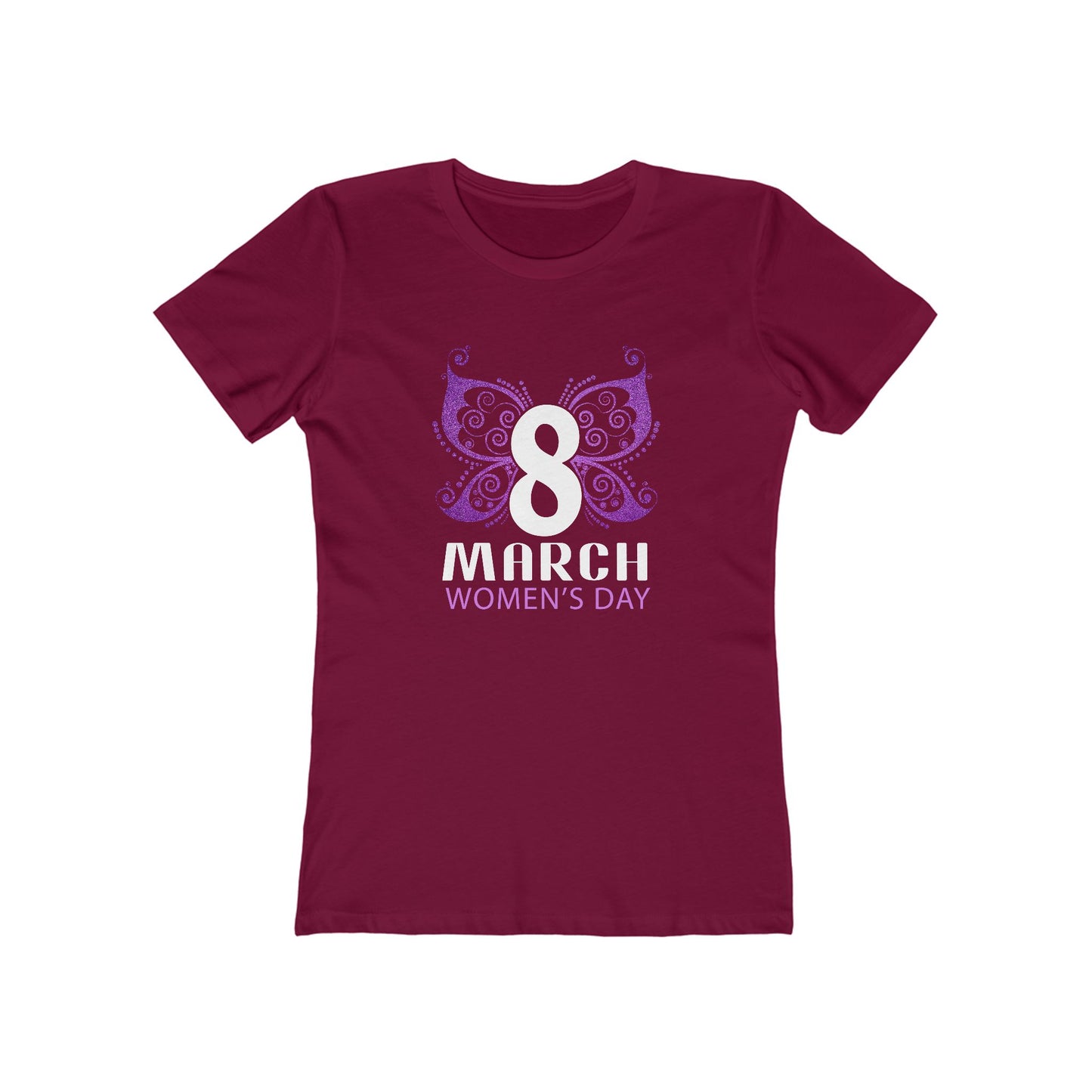 International Women's Day - Butterfly Elegance - Women's T-shirt