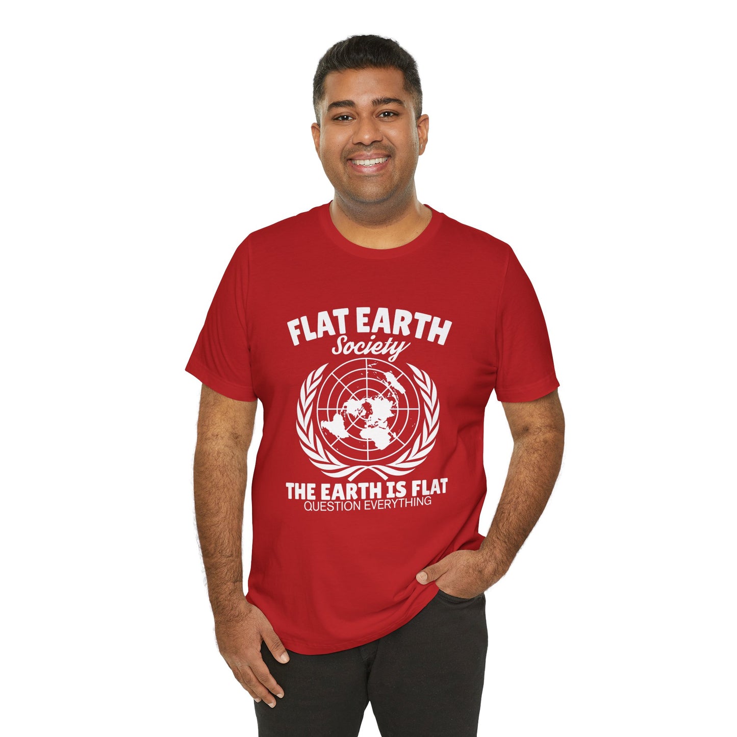 Flat Earth Society - Unisex T-Shirt