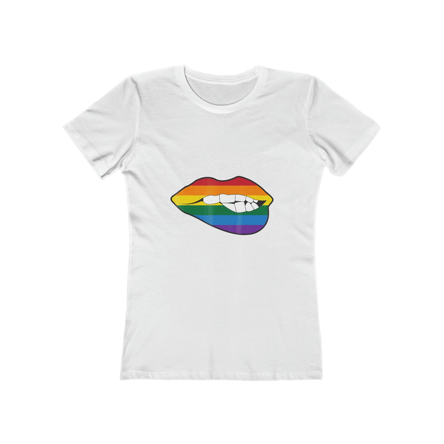 Pride Biting Lips - Women's T-shirt