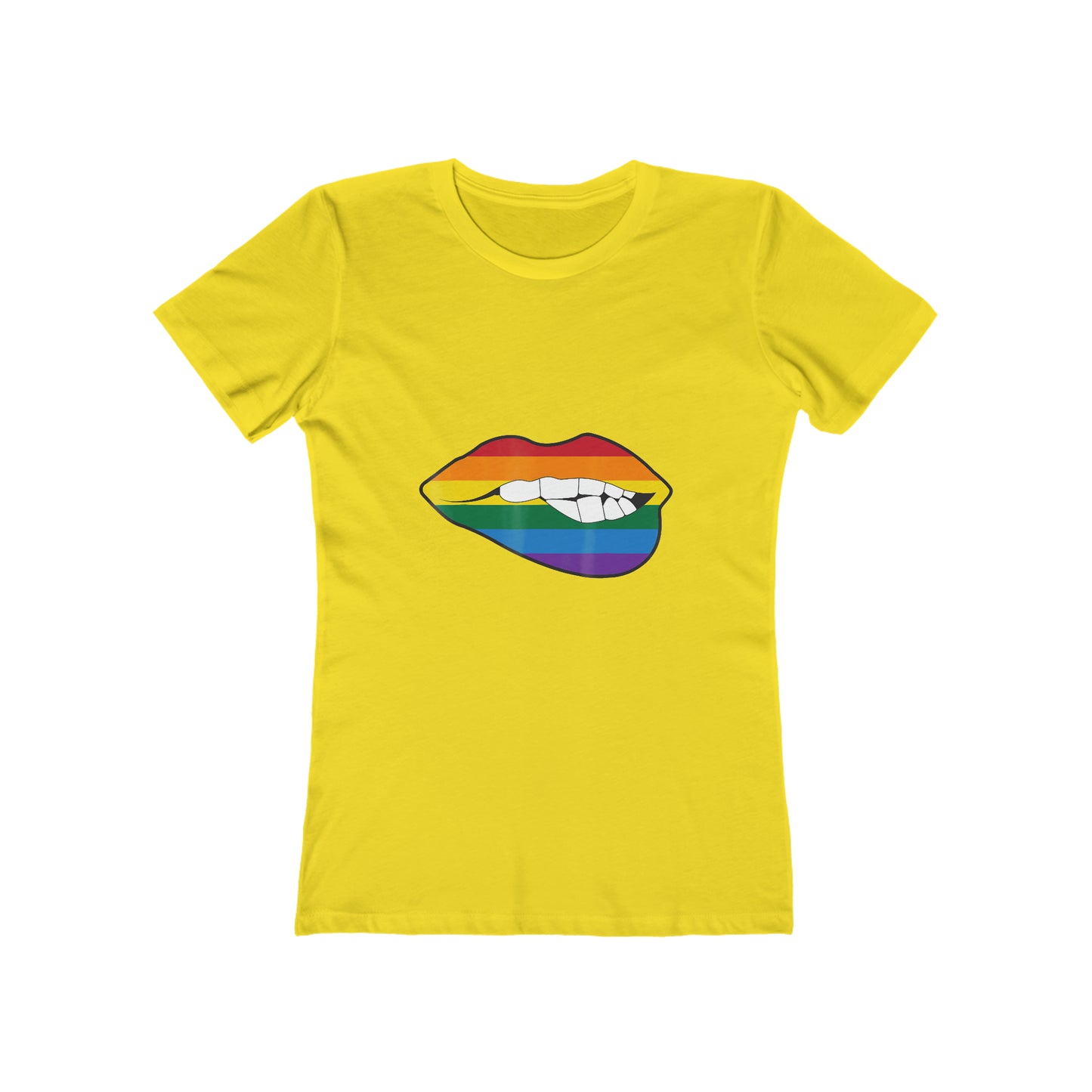 Pride Biting Lips - Women's T-shirt