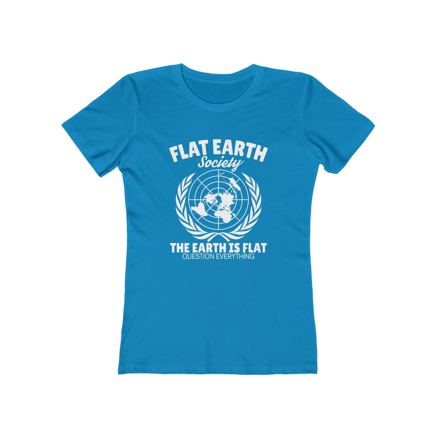 Flat Earth Society - Women's T-shirt