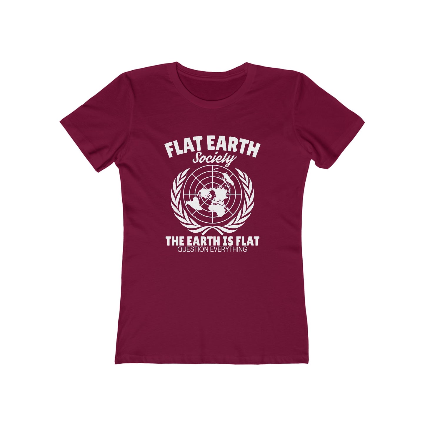 Flat Earth Society - Women's T-shirt