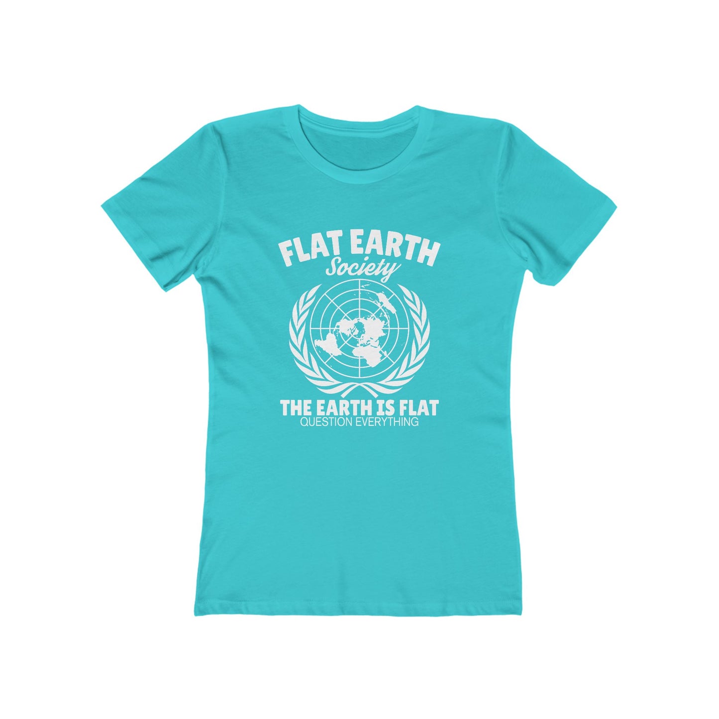 Flat Earth Society - Women's T-shirt
