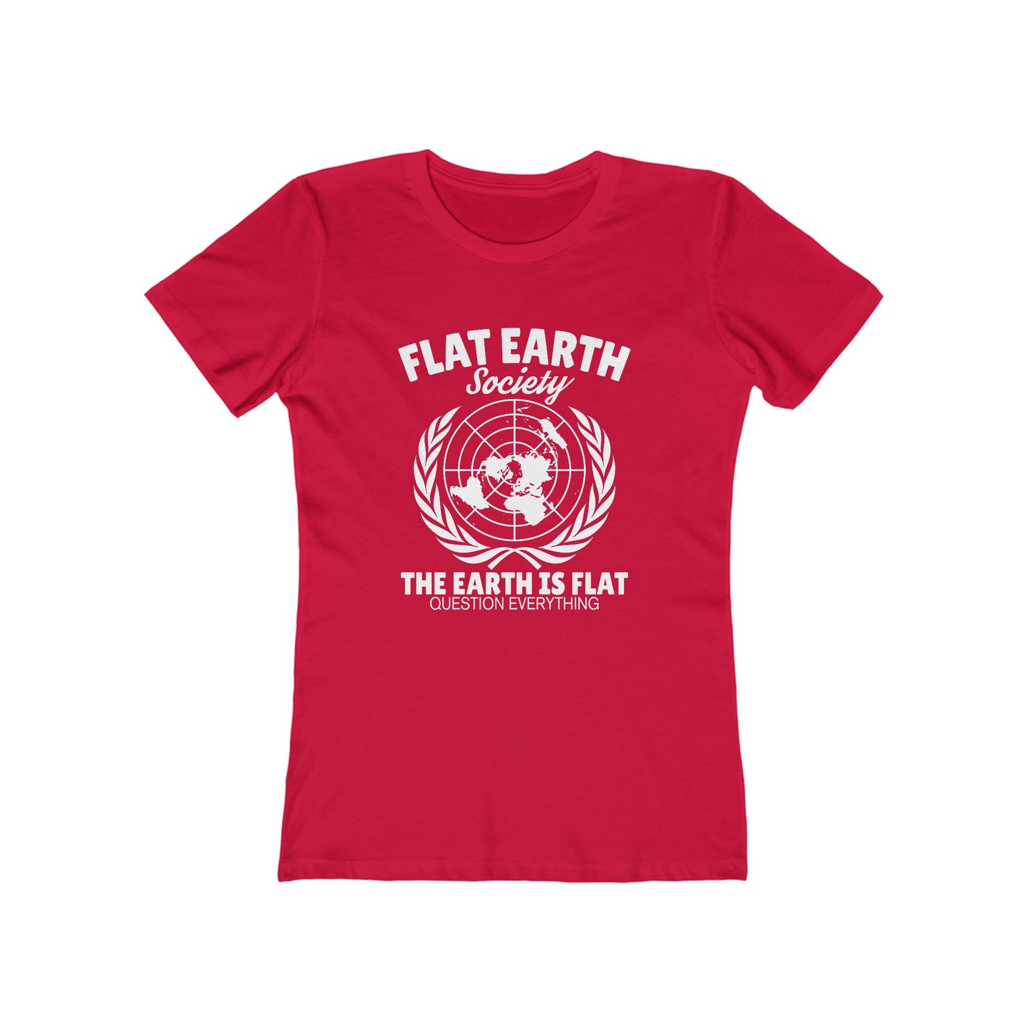 Flat Earth Society - Women's T-shirt