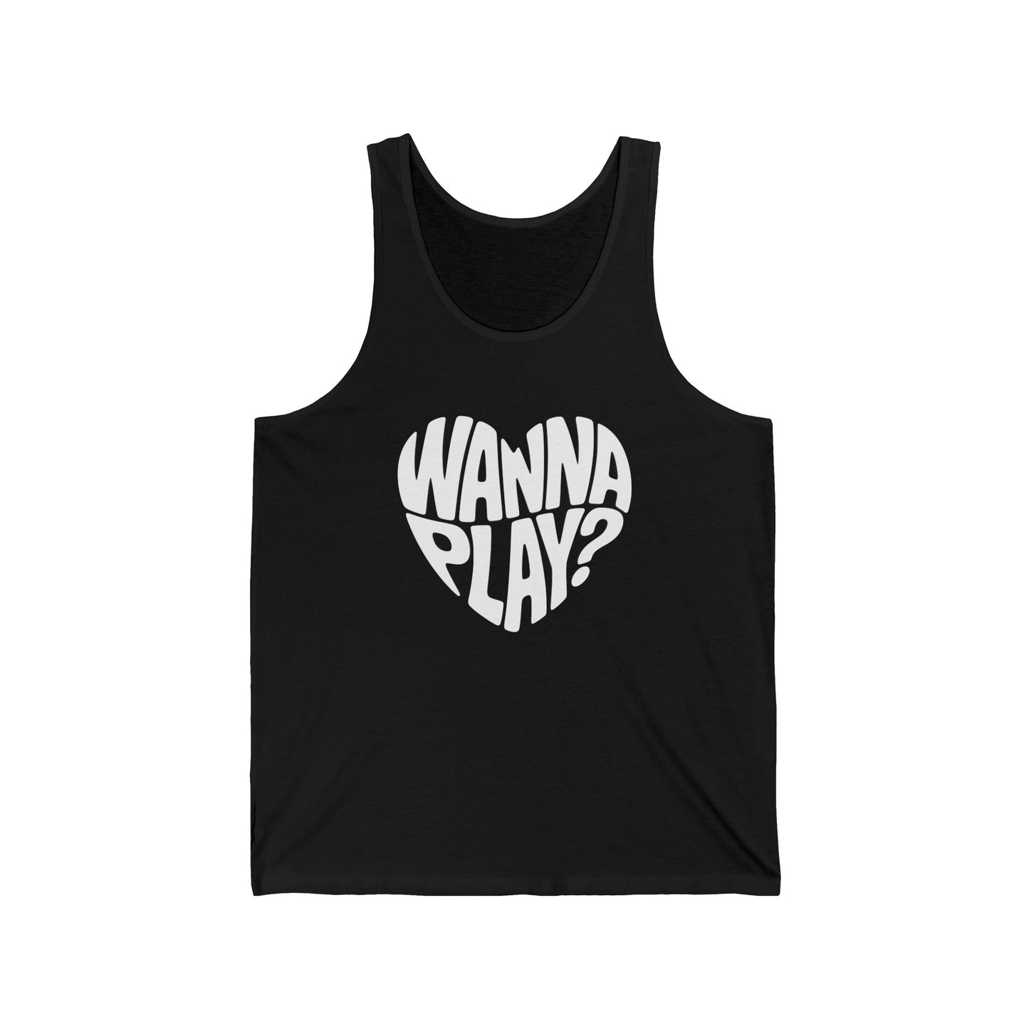 Wanna Play? - Unisex Jersey Tank