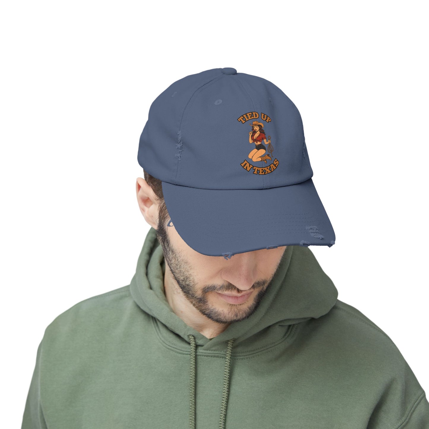 Tied Up in Texas - Distressed Cap