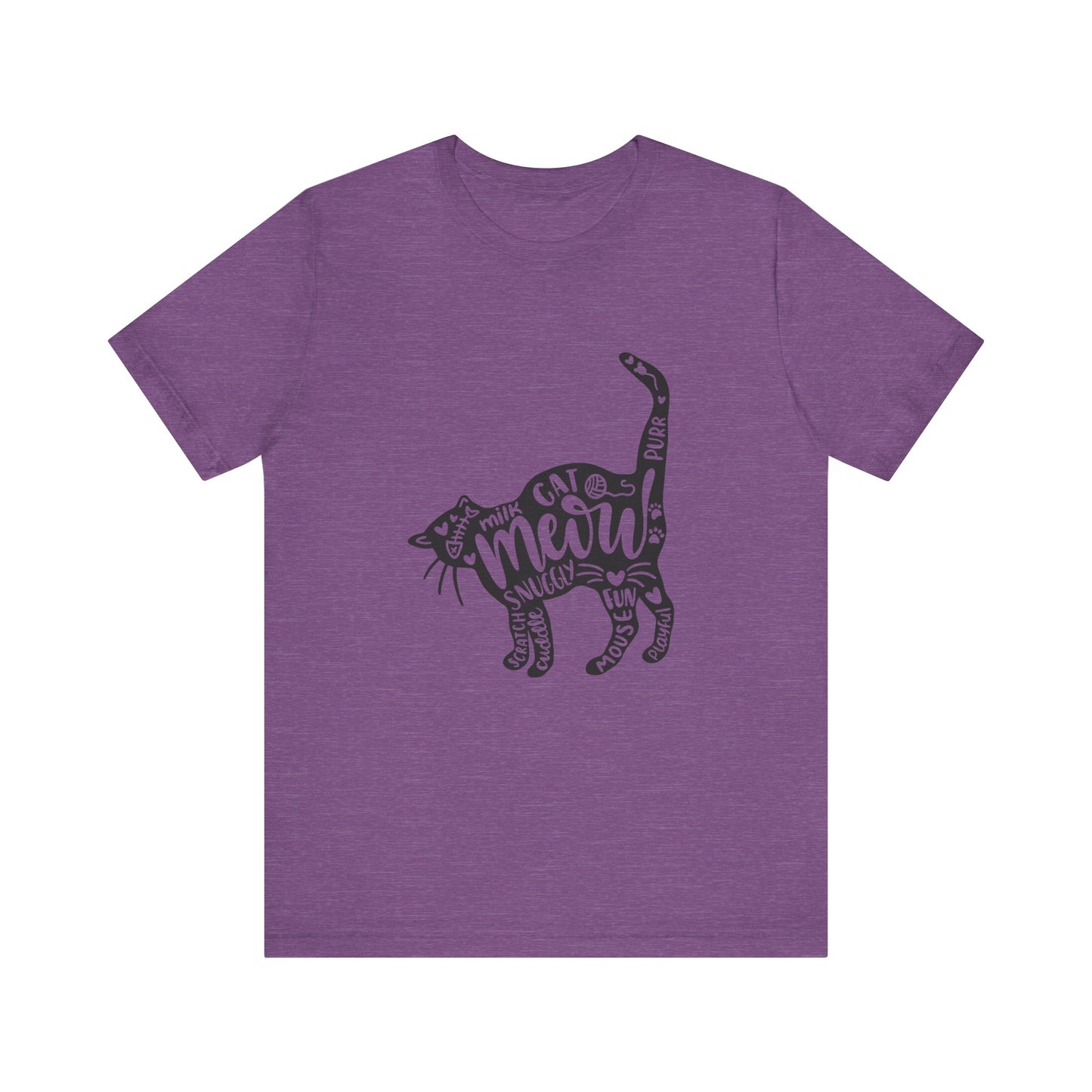 Cat Word Cloud - Unisex T-Shirt