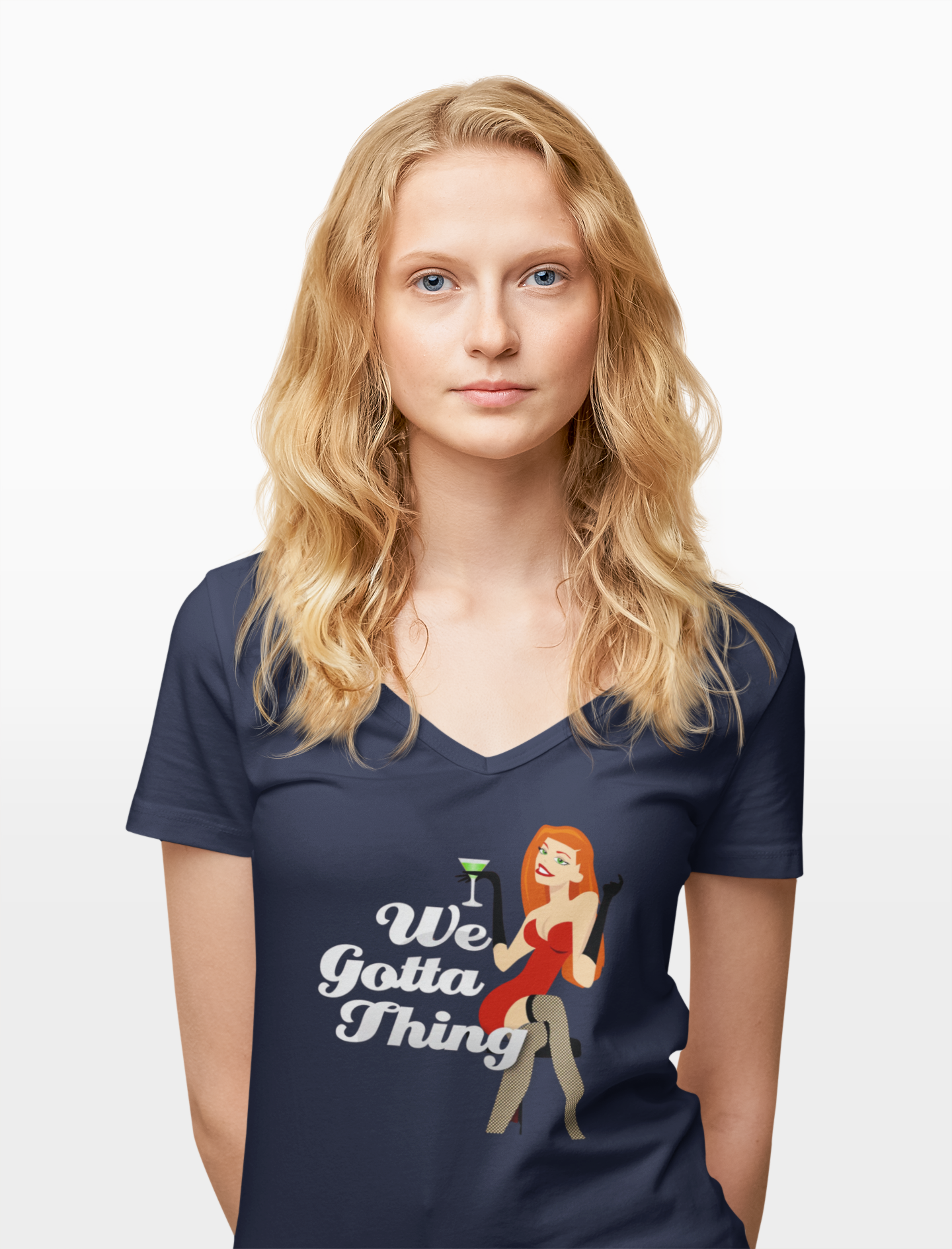 WGT - Unisex Jersey Short Sleeve V-Neck Tee