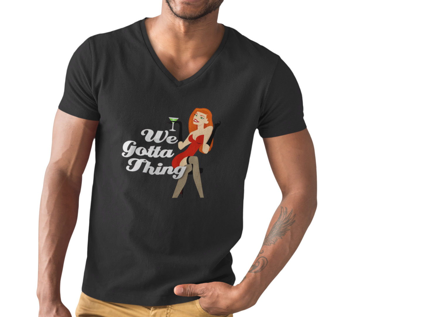 WGT - Unisex Jersey Short Sleeve V-Neck Tee