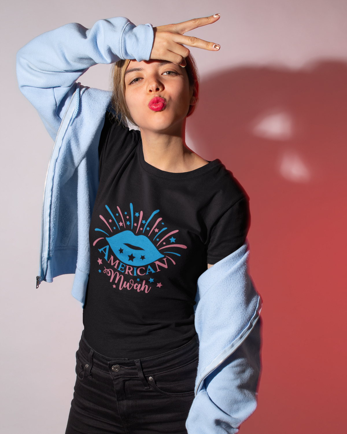 American Mwah - Women's T-shirt
