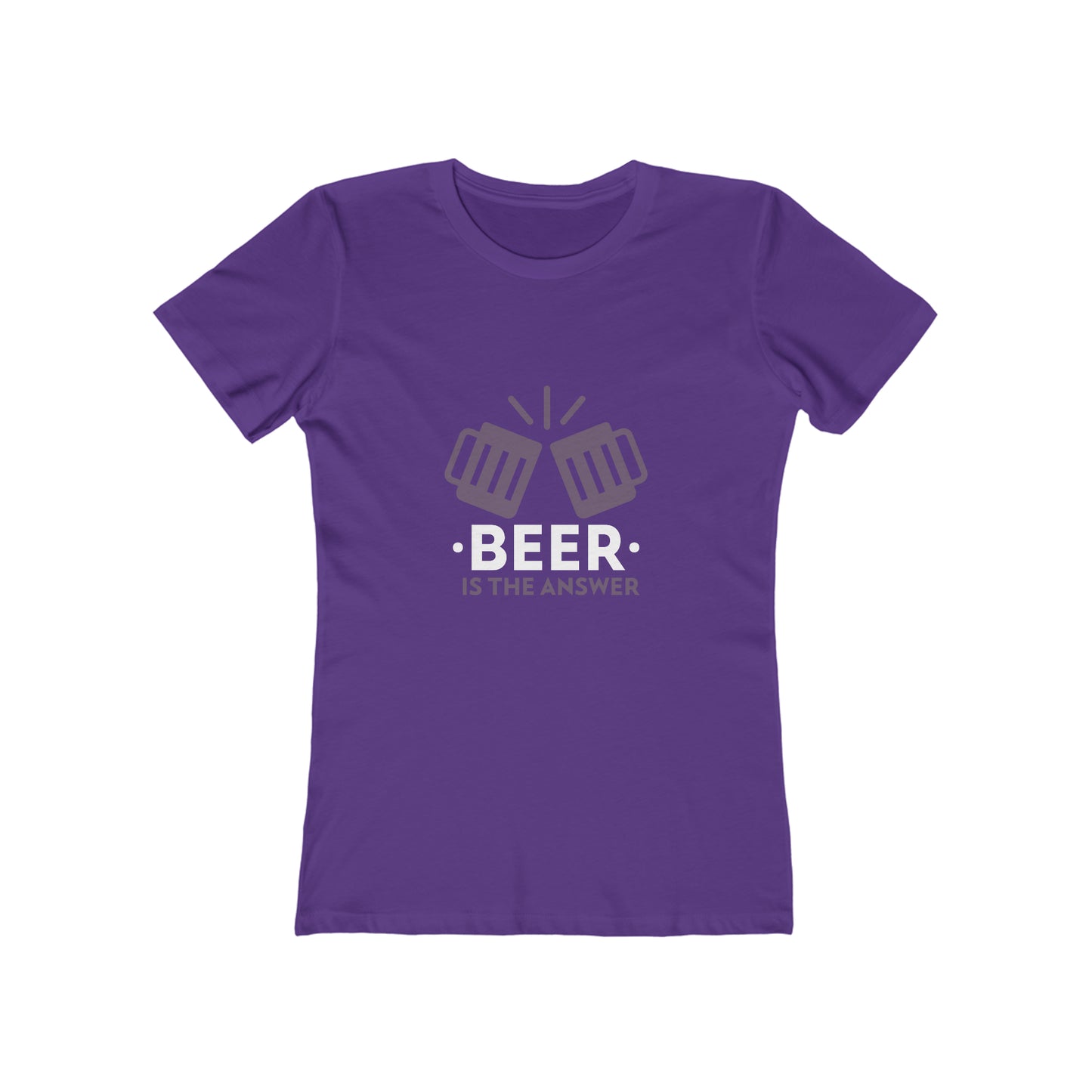 Beer Is The Answer - Women's T-shirt