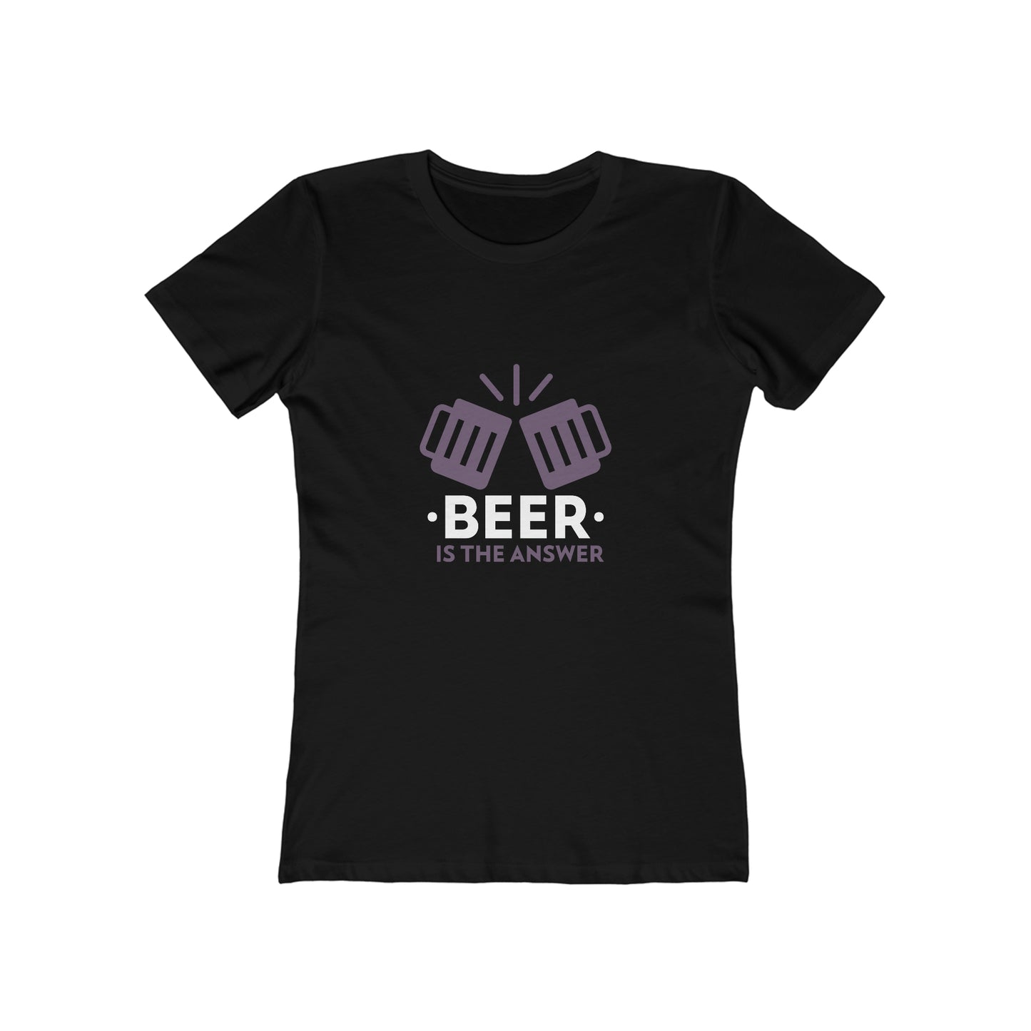 Beer Is The Answer - Women's T-shirt