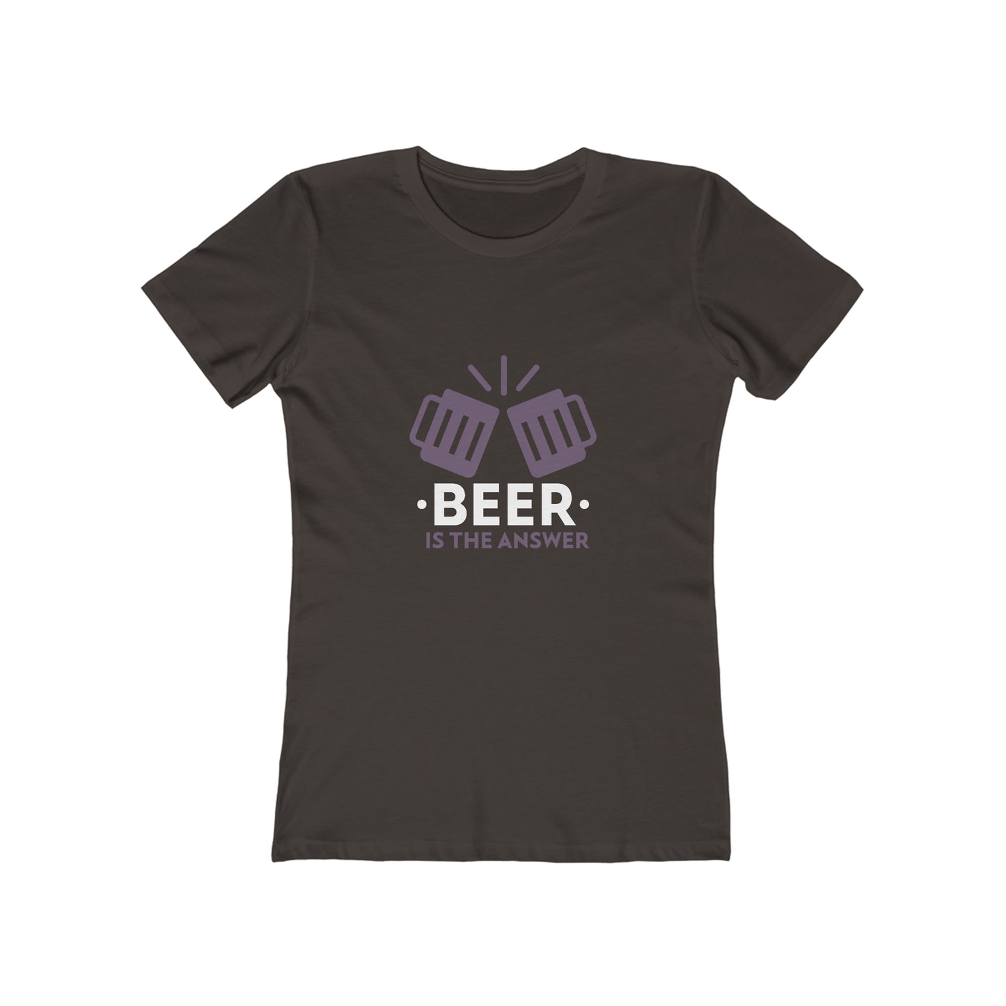 Beer Is The Answer - Women's T-shirt