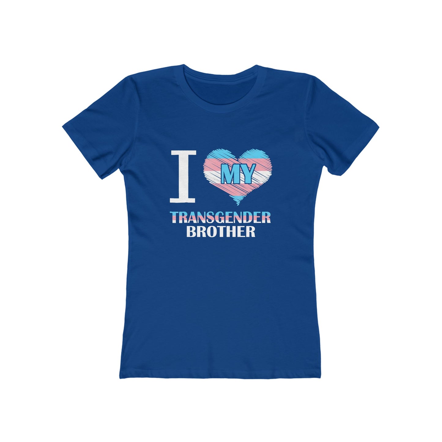 I Heart My Transgender Brother - Women's T-shirt