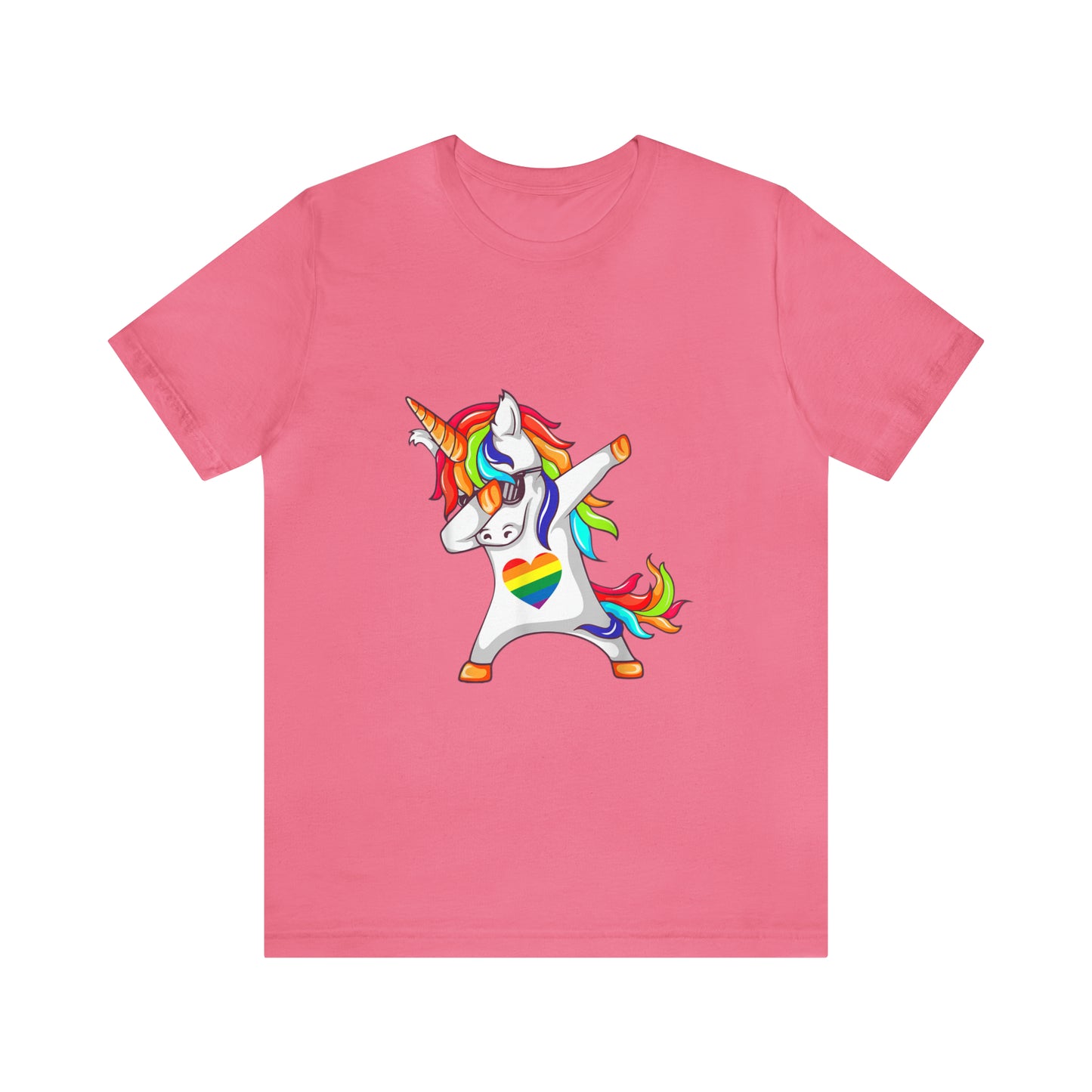 Queer Unicorn Dabbing - Unisex T-Shirt