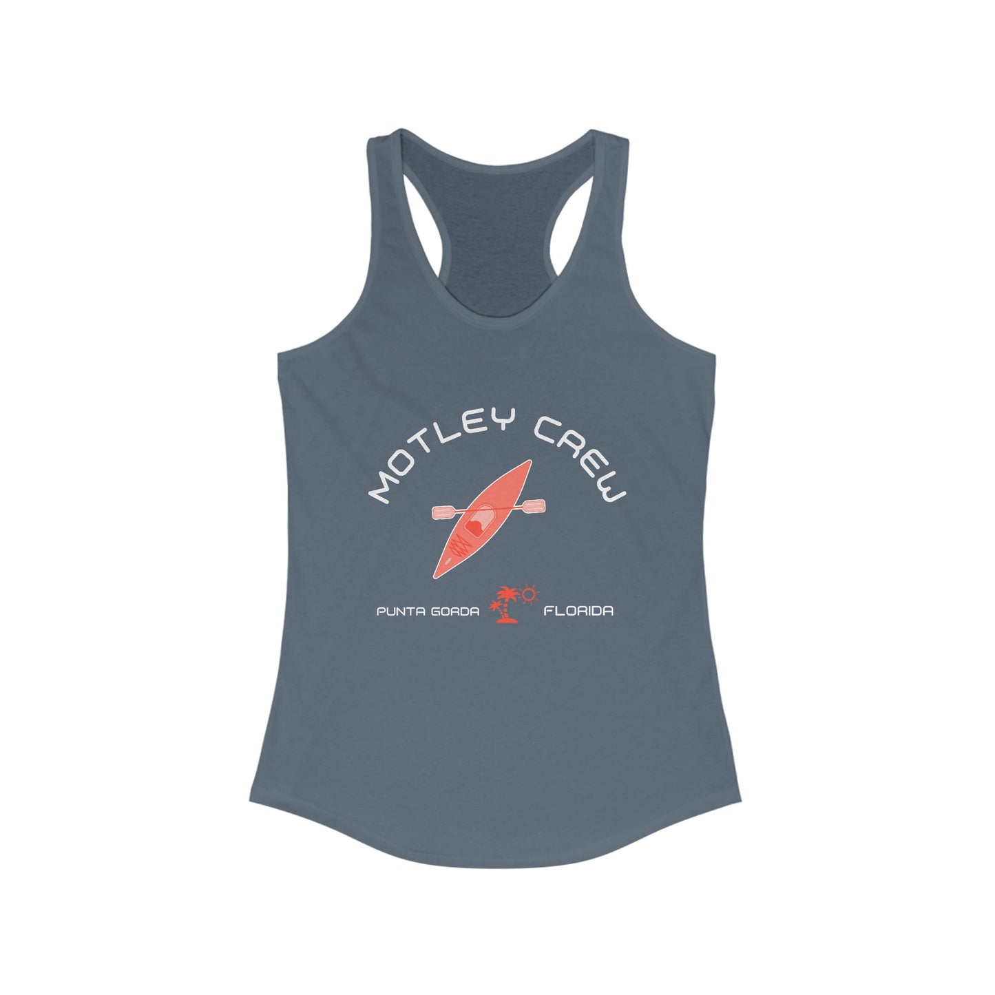 Motley Crew, Nancy Woods - Women's Ideal Racerback Tank