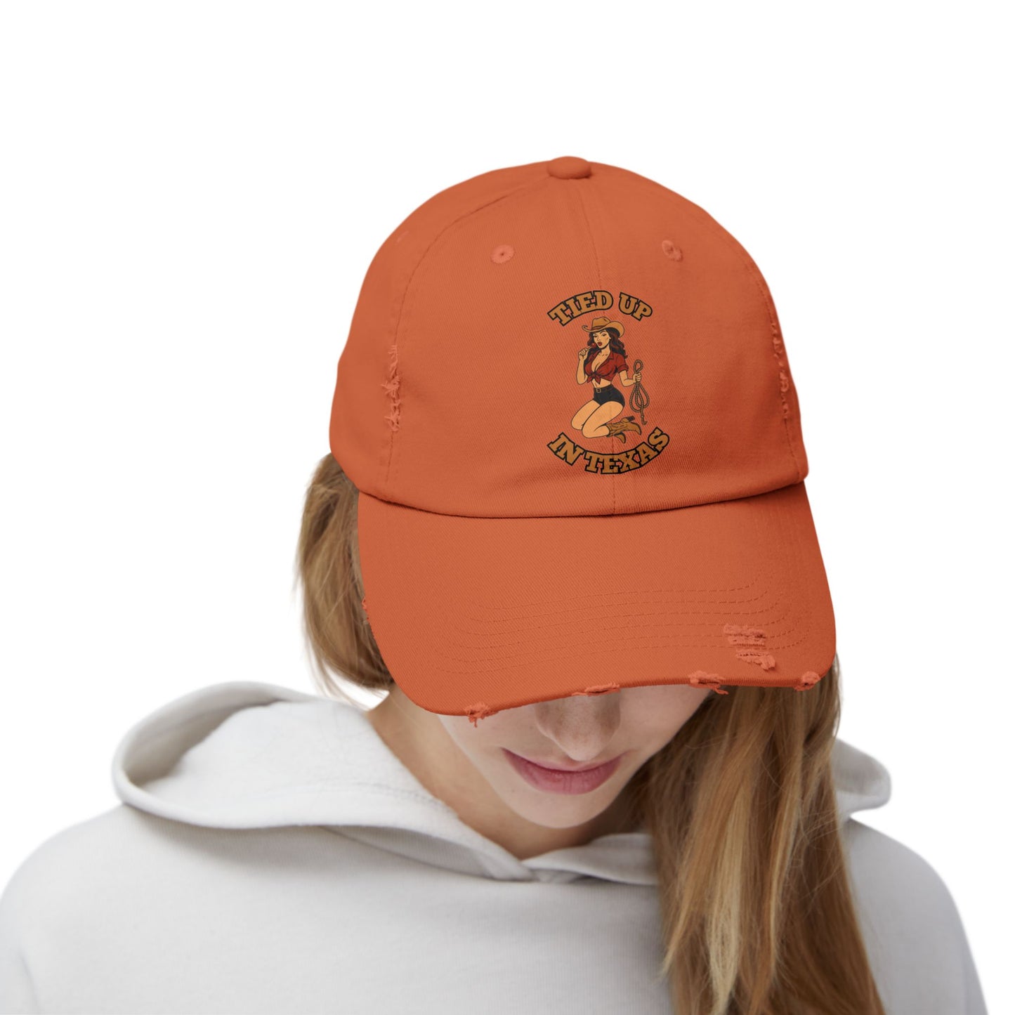 Tied Up in Texas - Distressed Cap