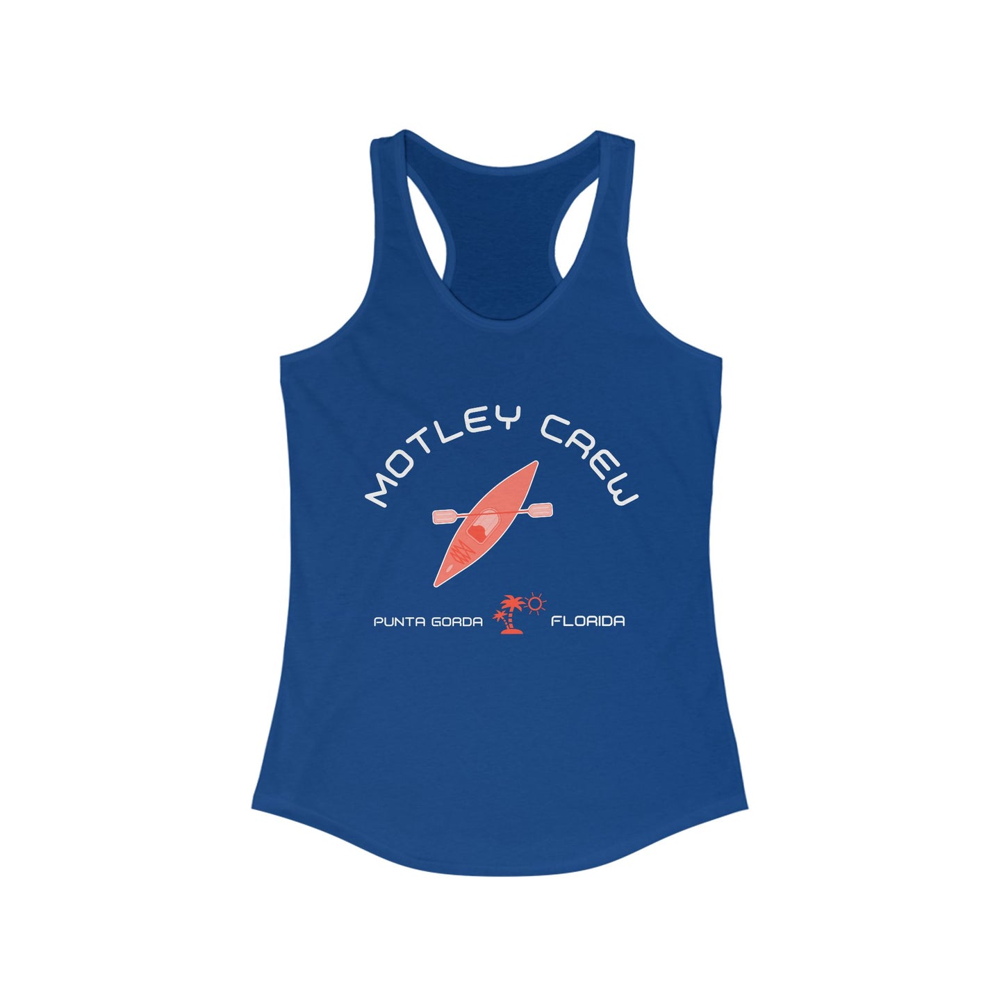 Motley Crew, Nancy Woods - Women's Ideal Racerback Tank