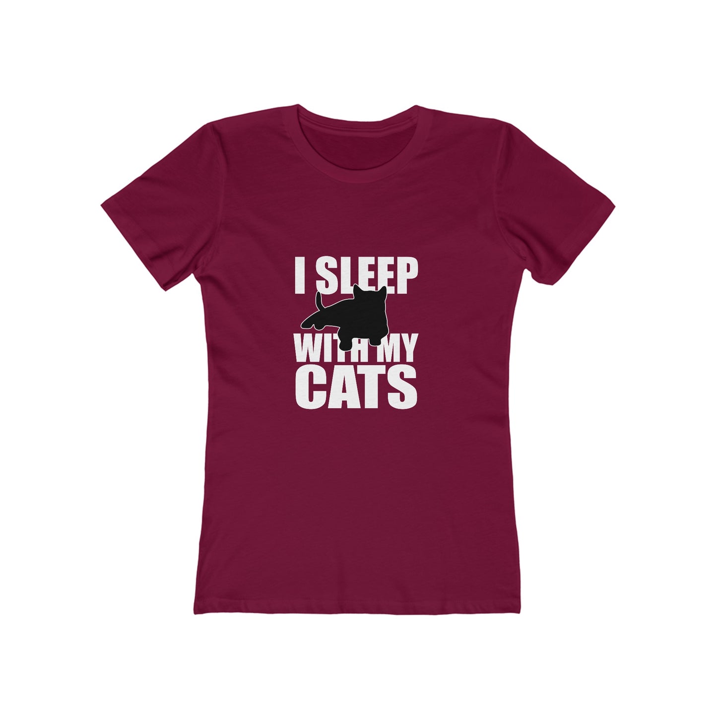 I Sleep With My Cats - Women's T-shirt