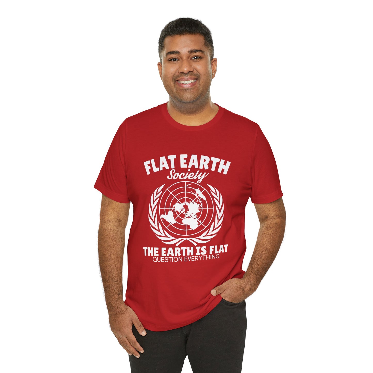 Flat Earth Society - Unisex T-Shirt