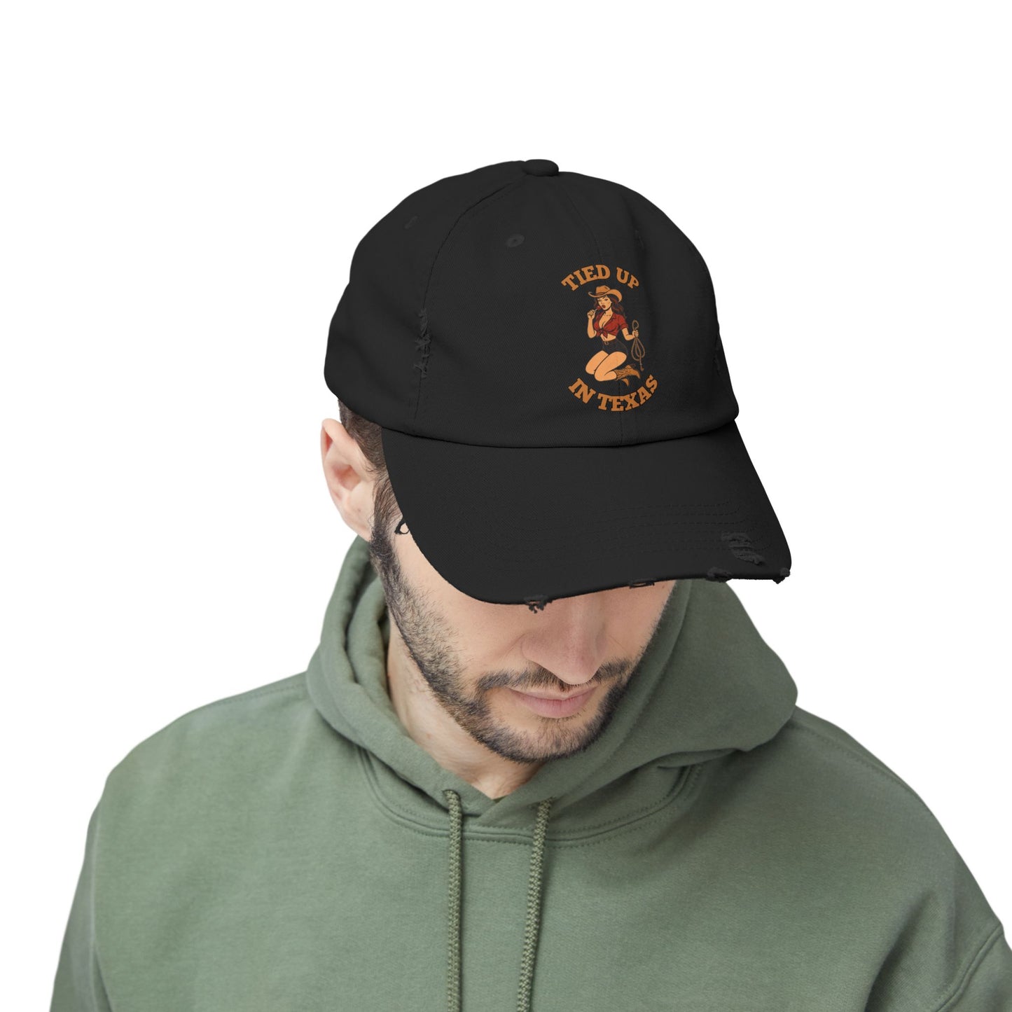 Tied Up in Texas - Distressed Cap