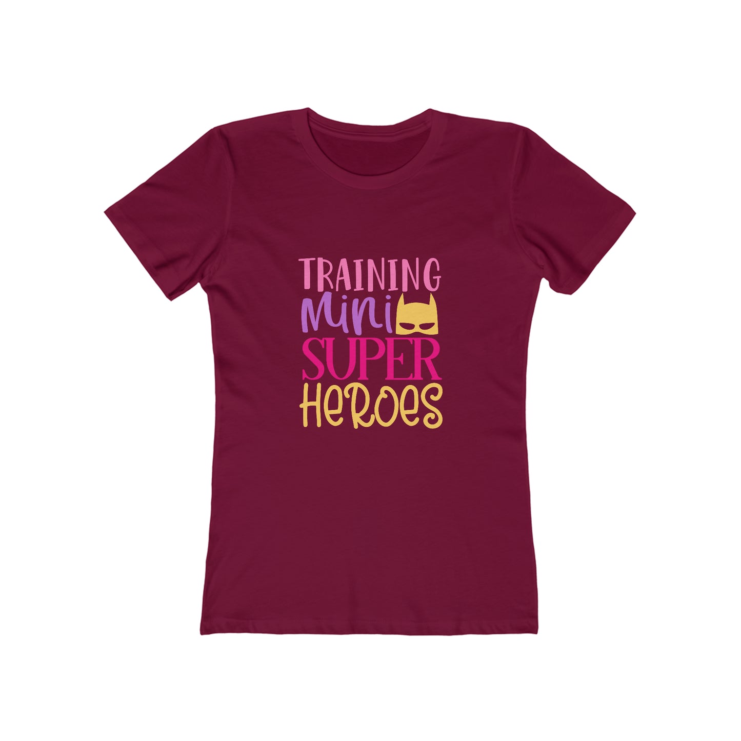 Training Mini Superheroes - Women's T-shirt