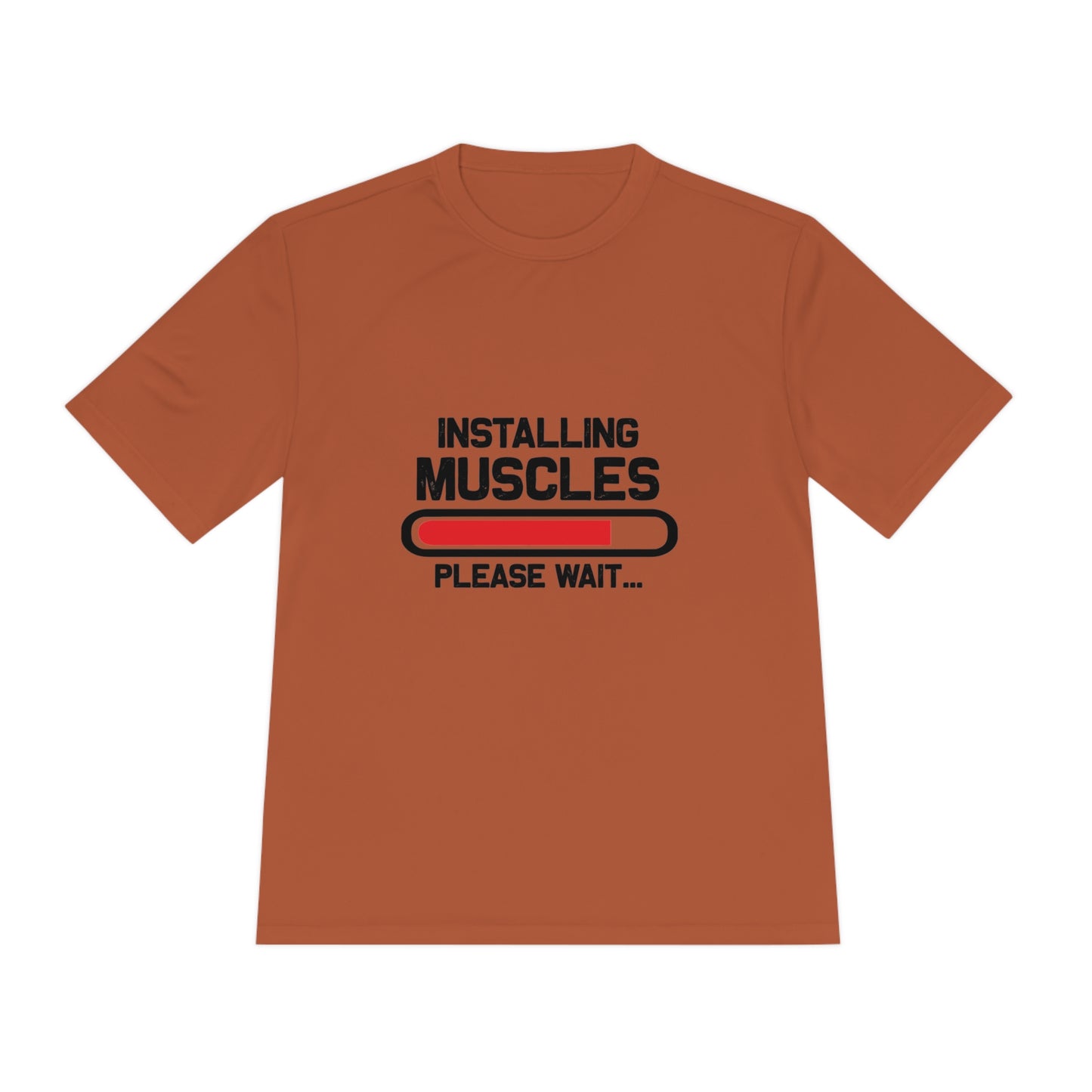 Installing Muscles Please Wait - Unisex Sport-Tek Shirt