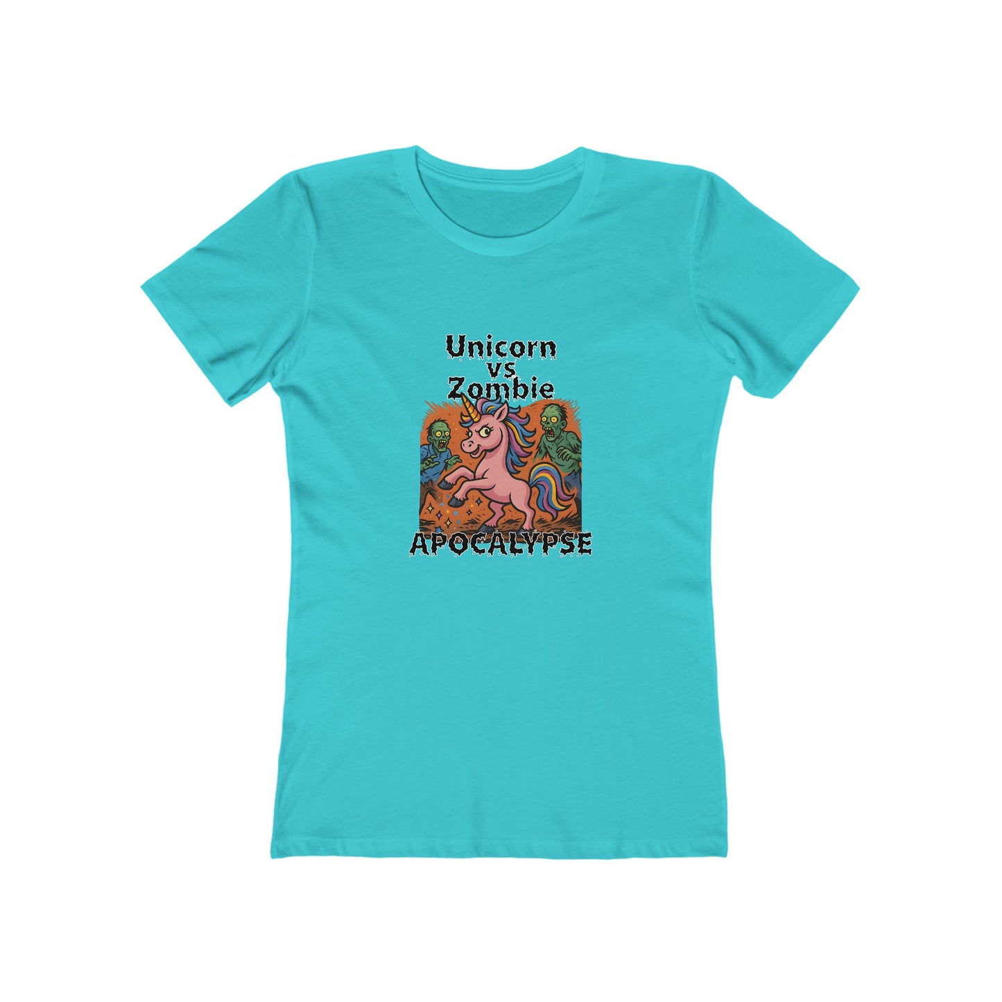 Unicorn vs Zombie Apocalypse - Women's T-shirt