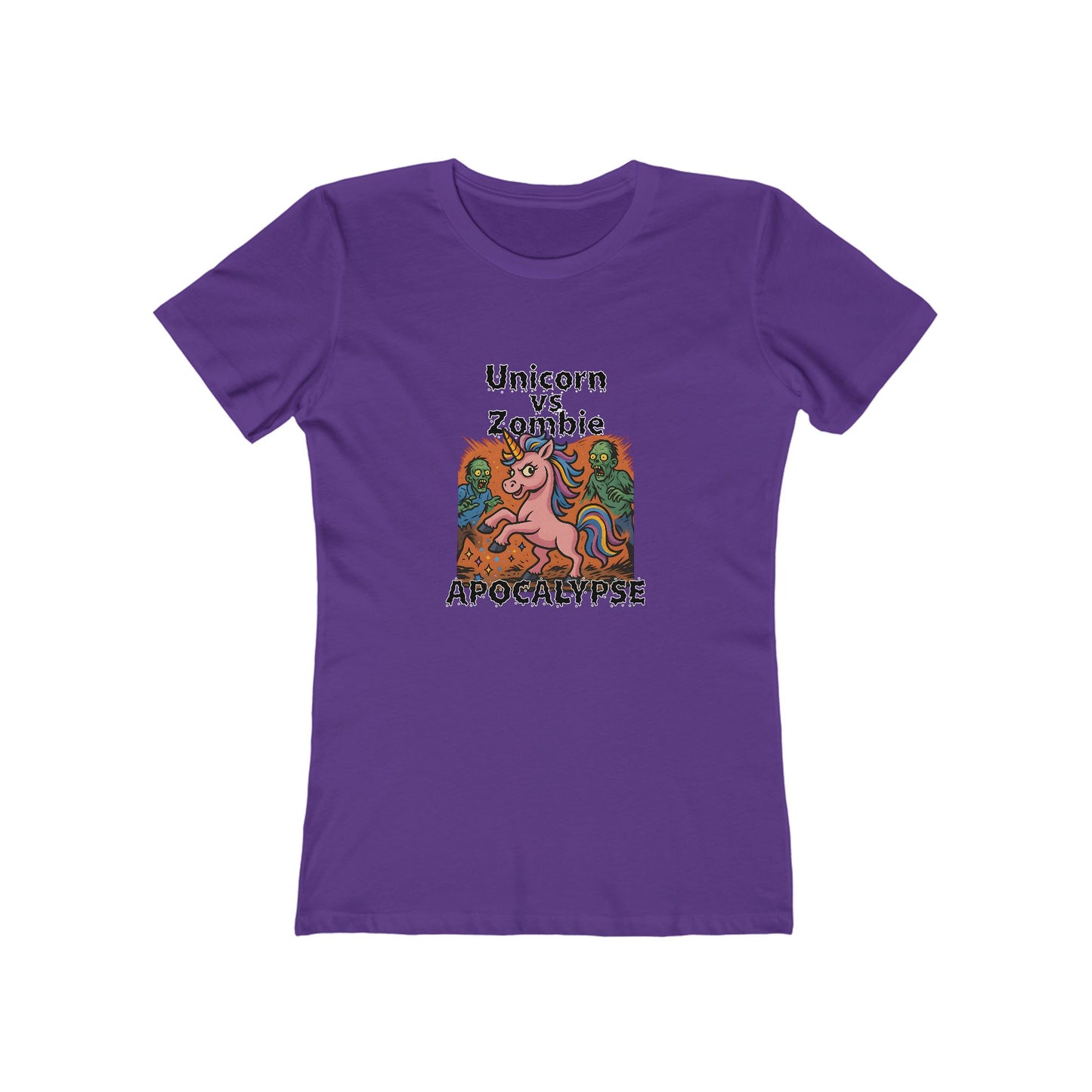 Unicorn vs Zombie Apocalypse - Women's T-shirt