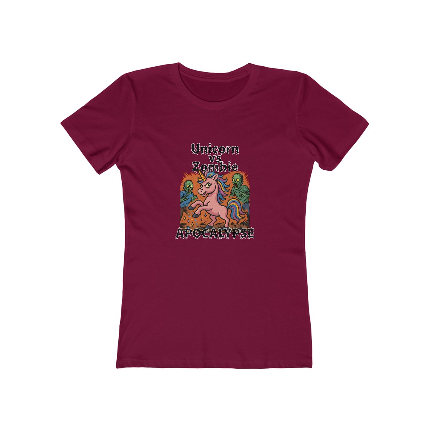 Unicorn vs Zombie Apocalypse - Women's T-shirt