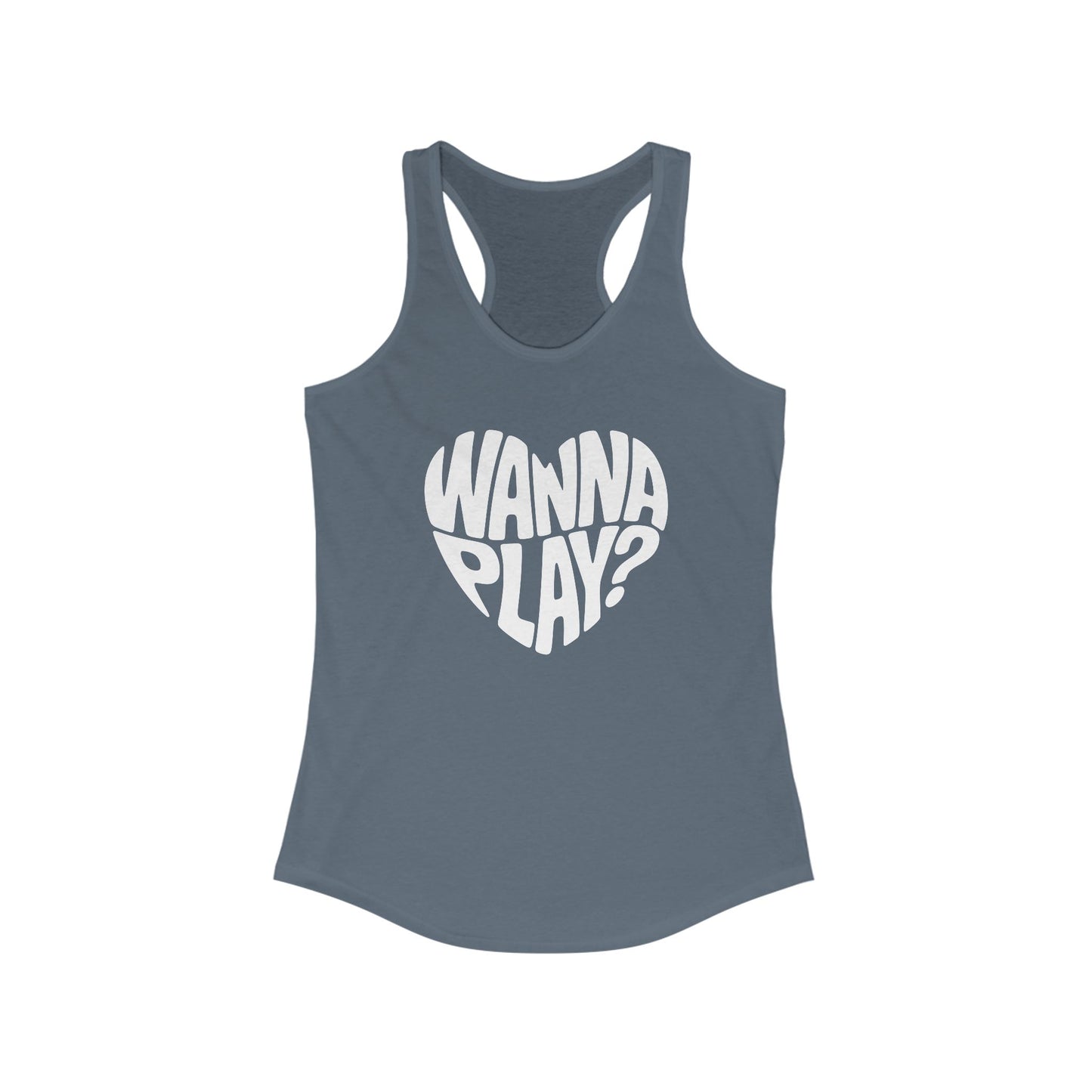 Wanna Play? - Women's Racerback Tank