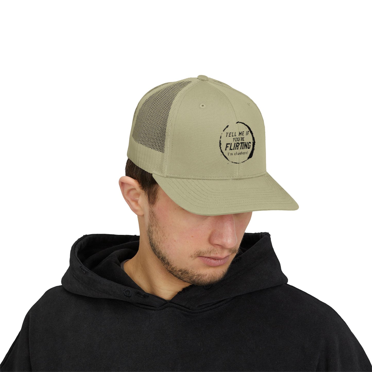 Tell Me If You're Flirting - Snapback Trucker Cap