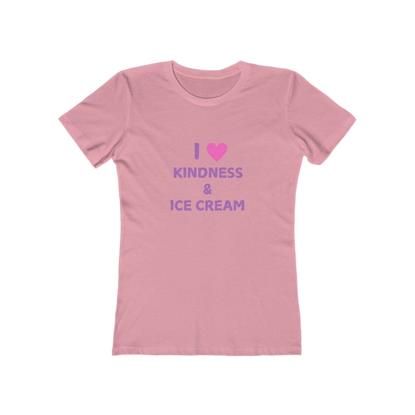 I Love Kindness & Ice Cream2 - Women's T-shirt