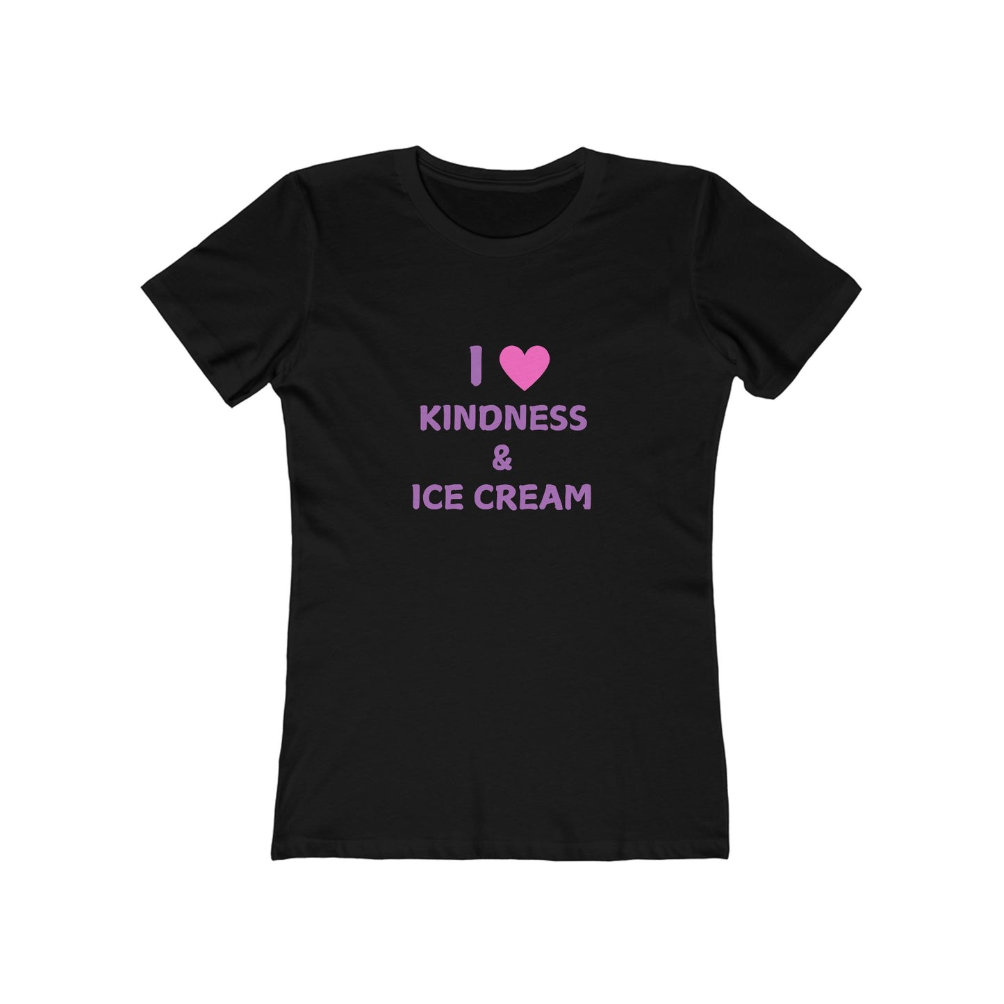 I Love Kindness & Ice Cream2 - Women's T-shirt