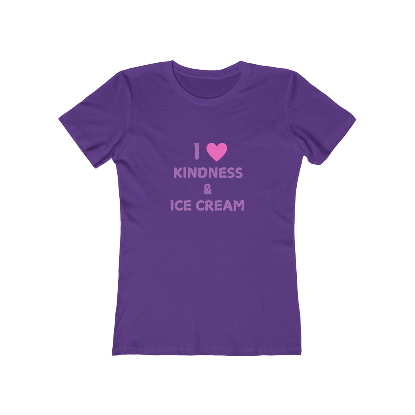 I Love Kindness & Ice Cream2 - Women's T-shirt