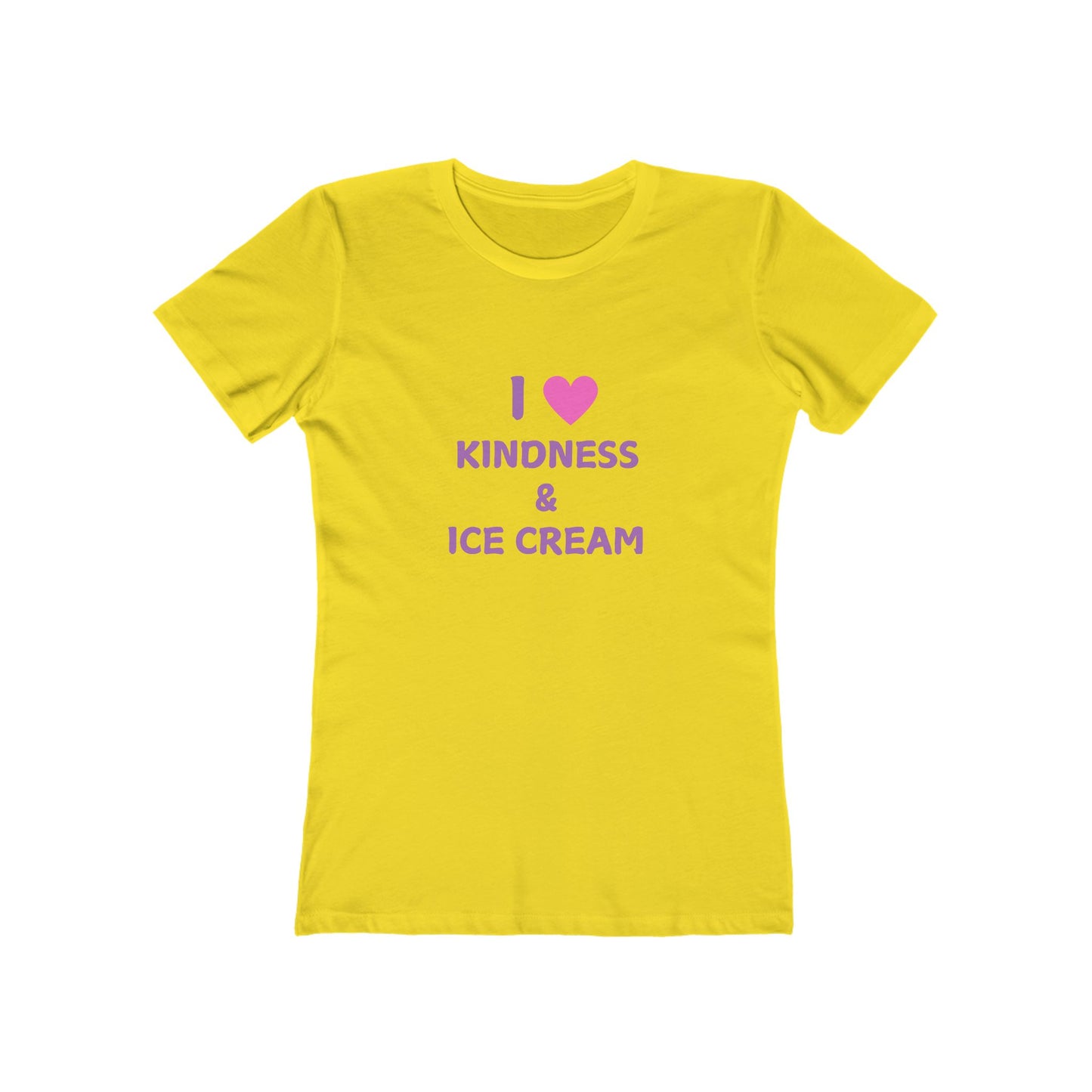I Love Kindness & Ice Cream2 - Women's T-shirt