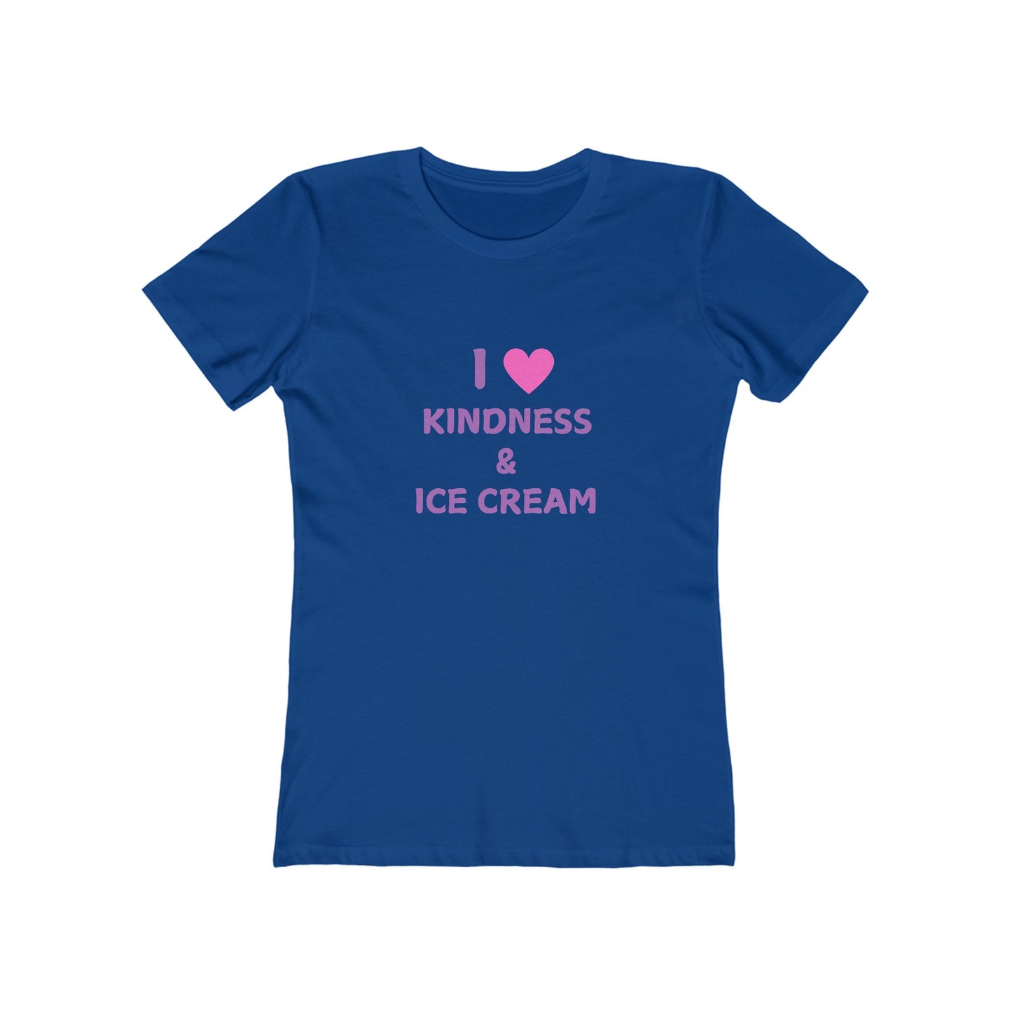 I Love Kindness & Ice Cream2 - Women's T-shirt
