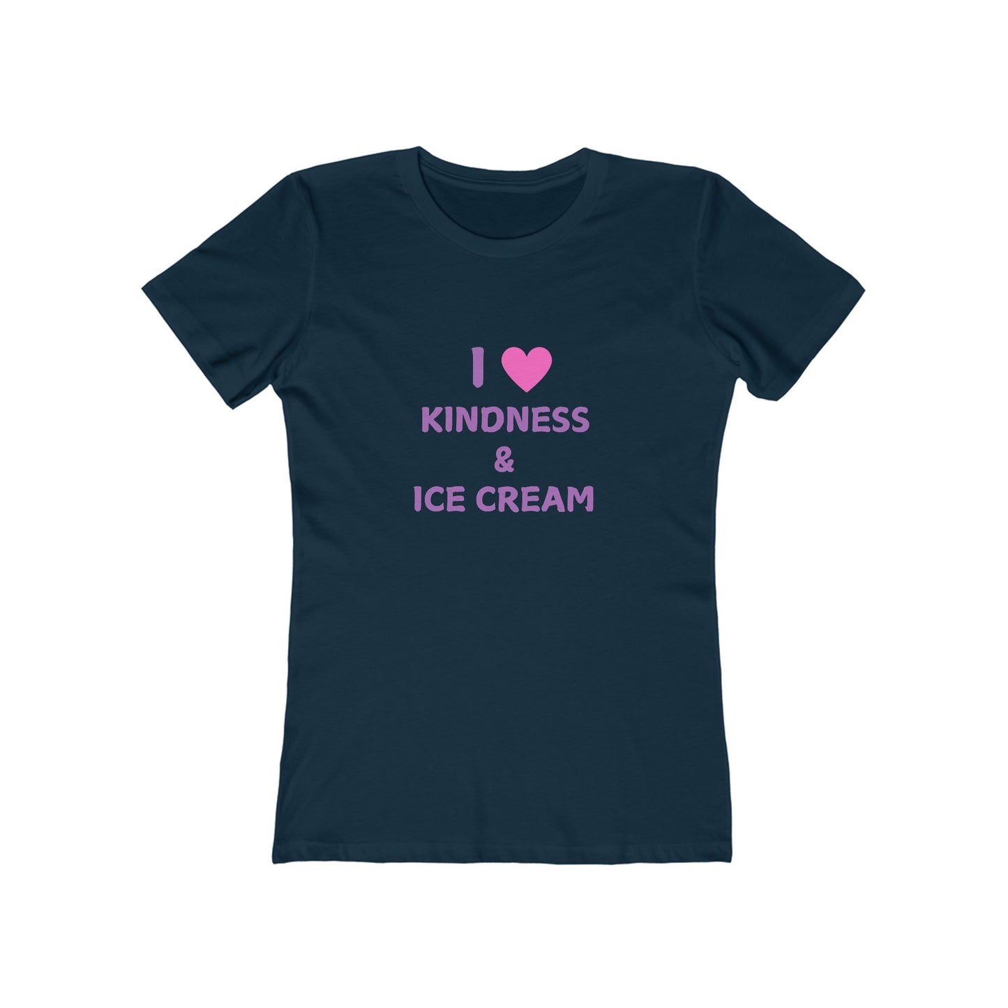I Love Kindness & Ice Cream2 - Women's T-shirt