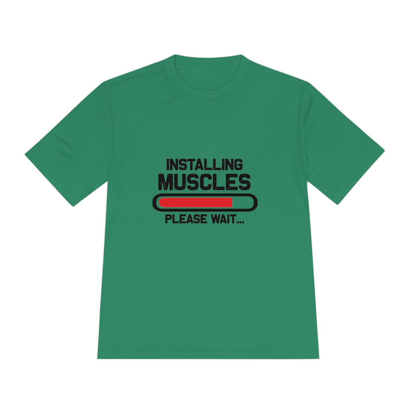 Installing Muscles Please Wait - Unisex Sport-Tek Shirt
