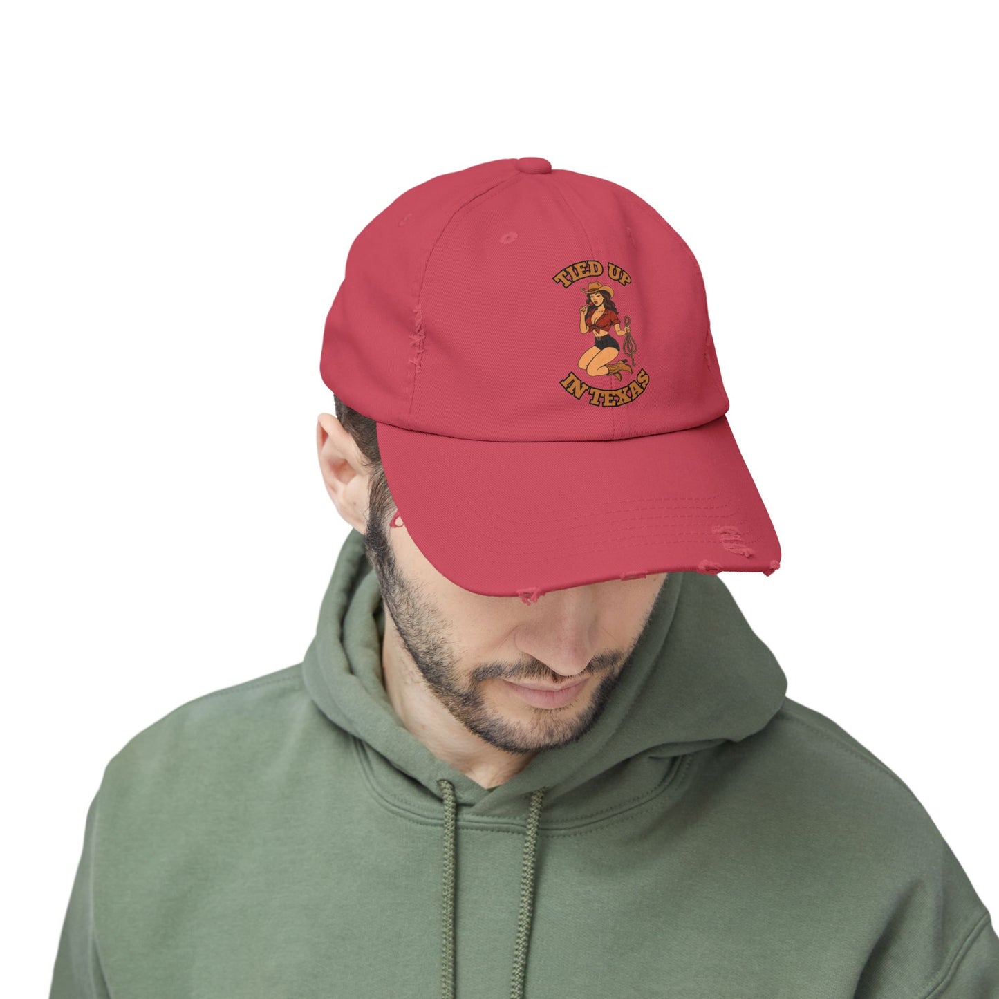 Tied Up in Texas - Distressed Cap