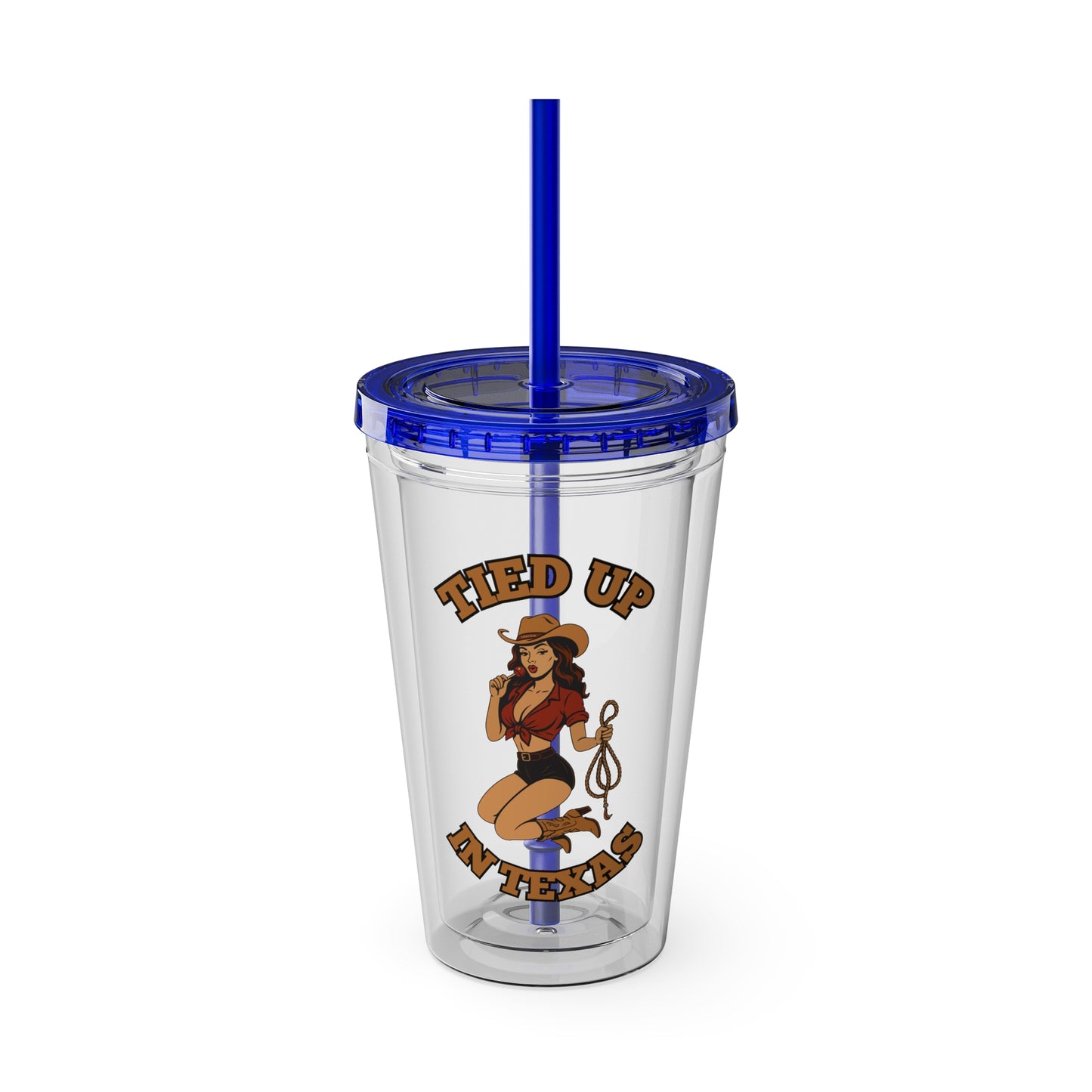 Tied Up in Texas - Sunsplash Tumbler