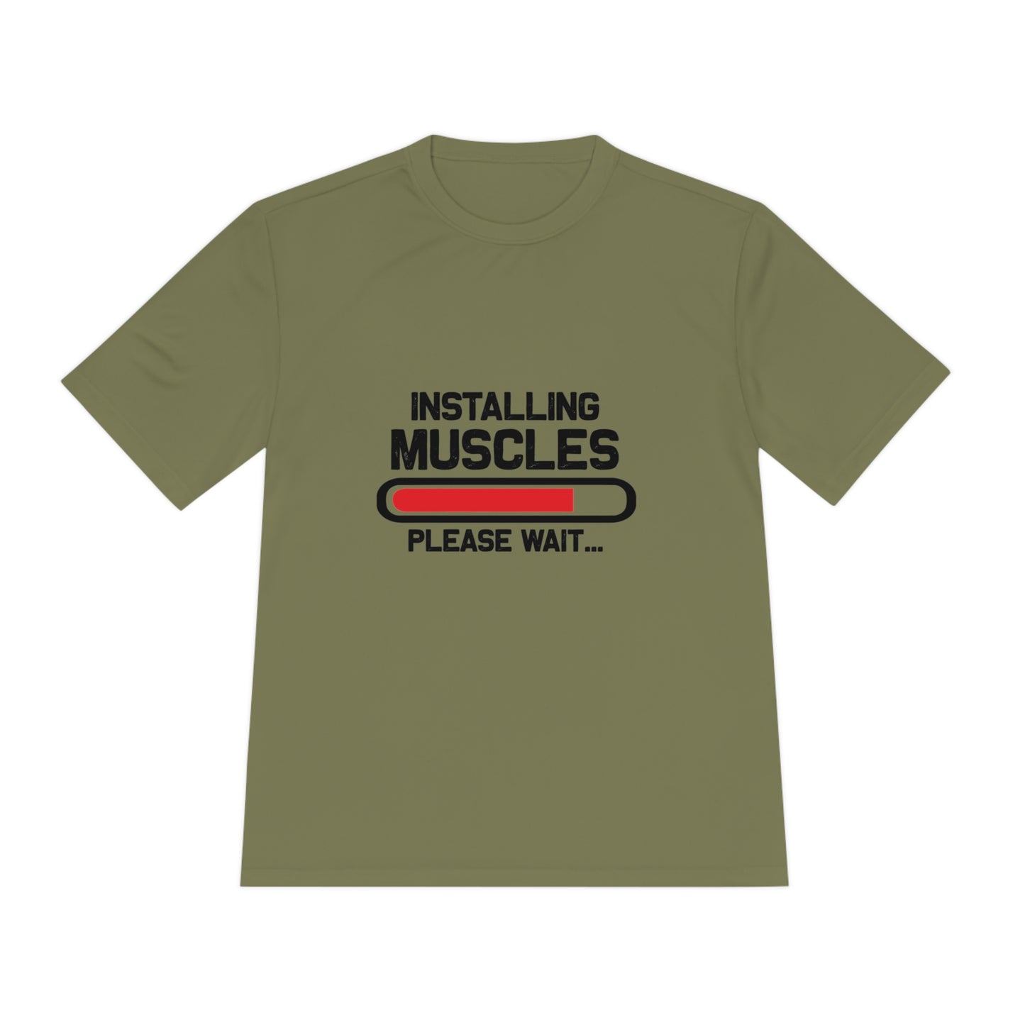Installing Muscles Please Wait - Unisex Sport-Tek Shirt