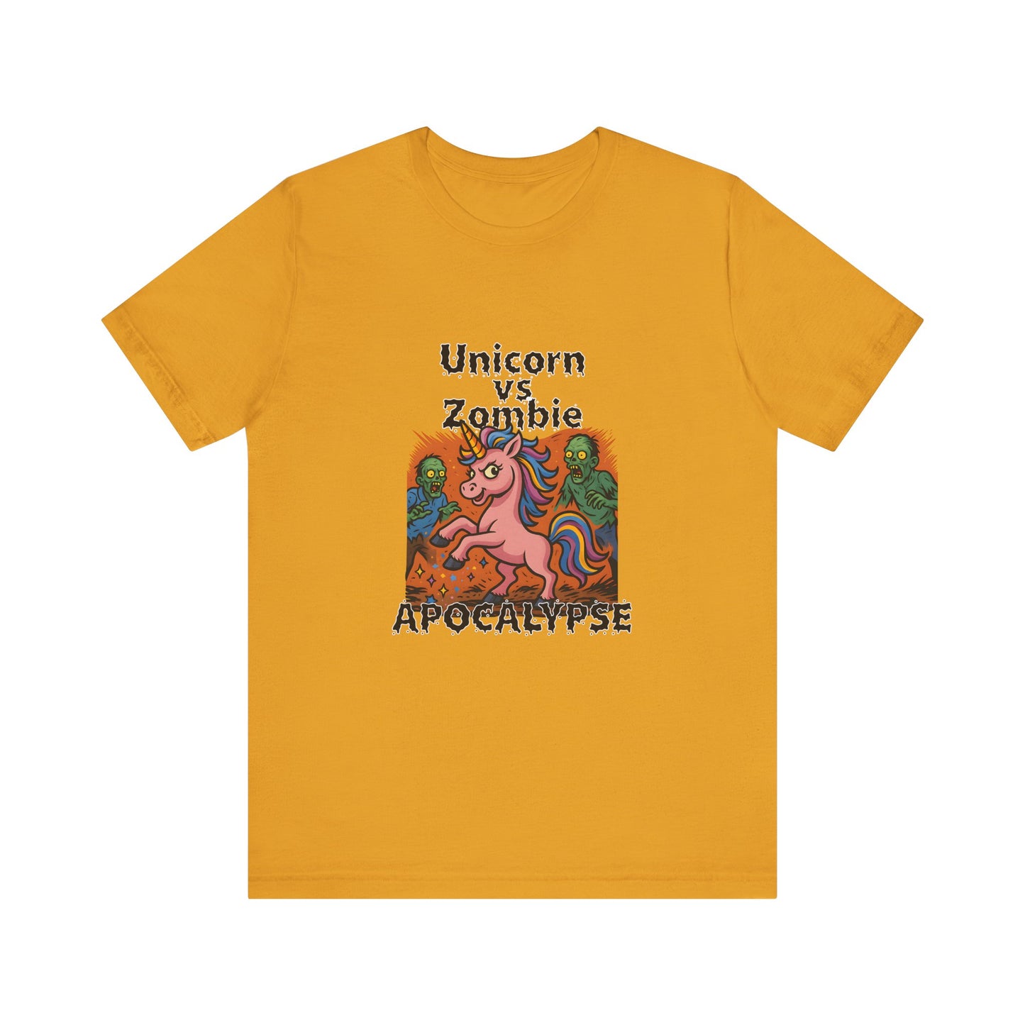 Unicorn vs Zombie Apocalypse - Unisex T-Shirt