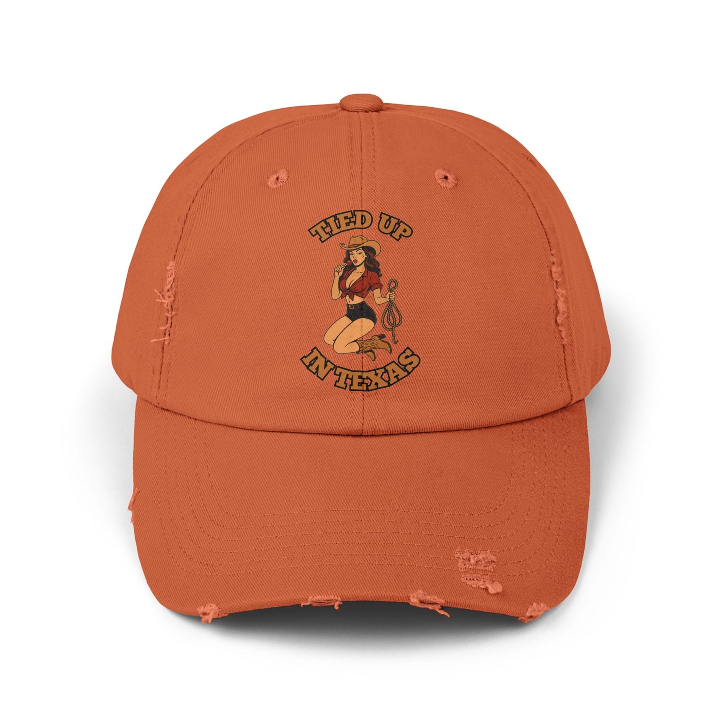 Tied Up in Texas - Distressed Cap