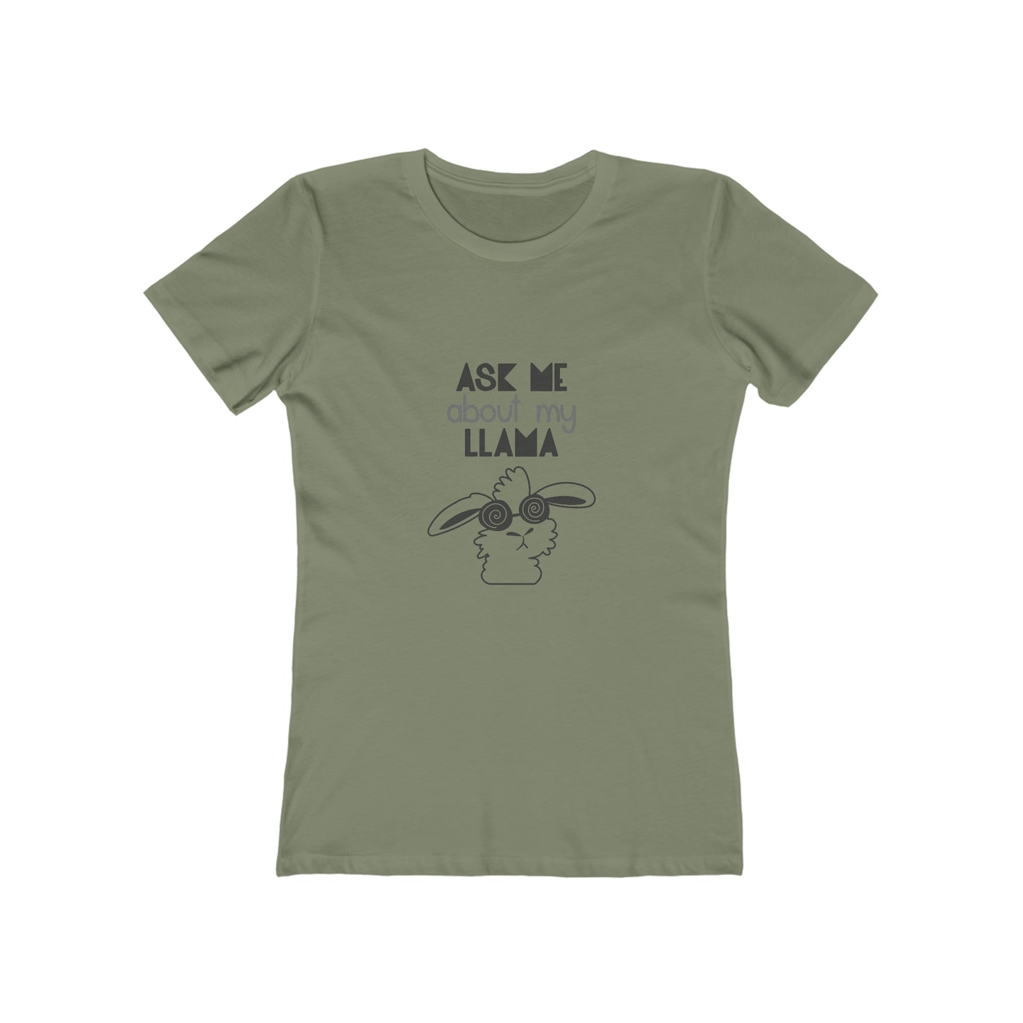 Ask Me About Llama - Women's T-shirt
