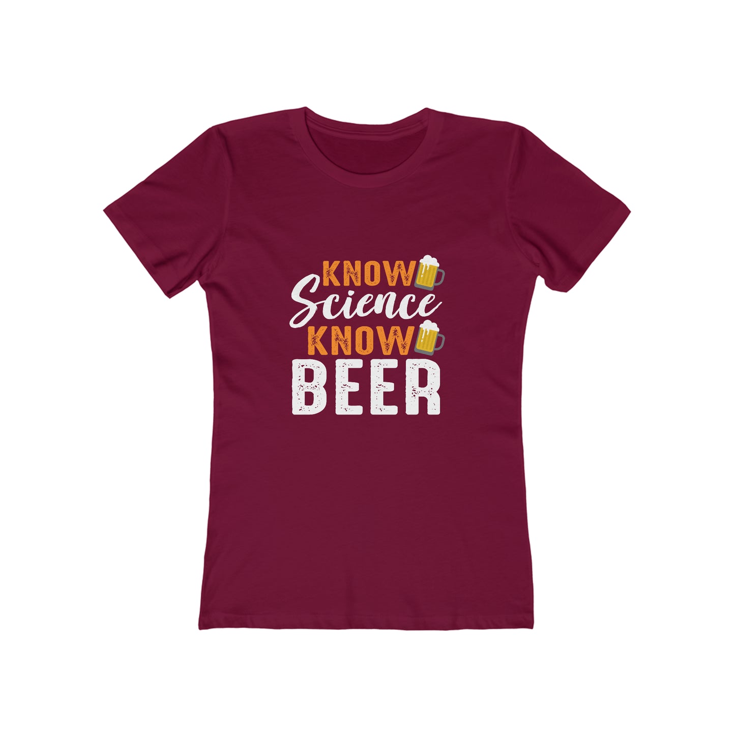 Know Science Know Beer - Women's T-shirt