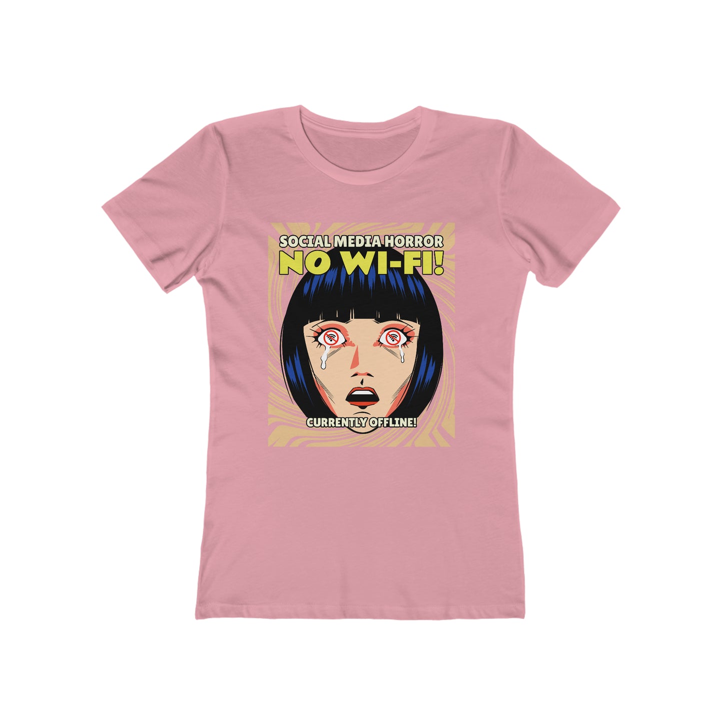 Social Media Horror No Wi-Fi - Women's T-shirt