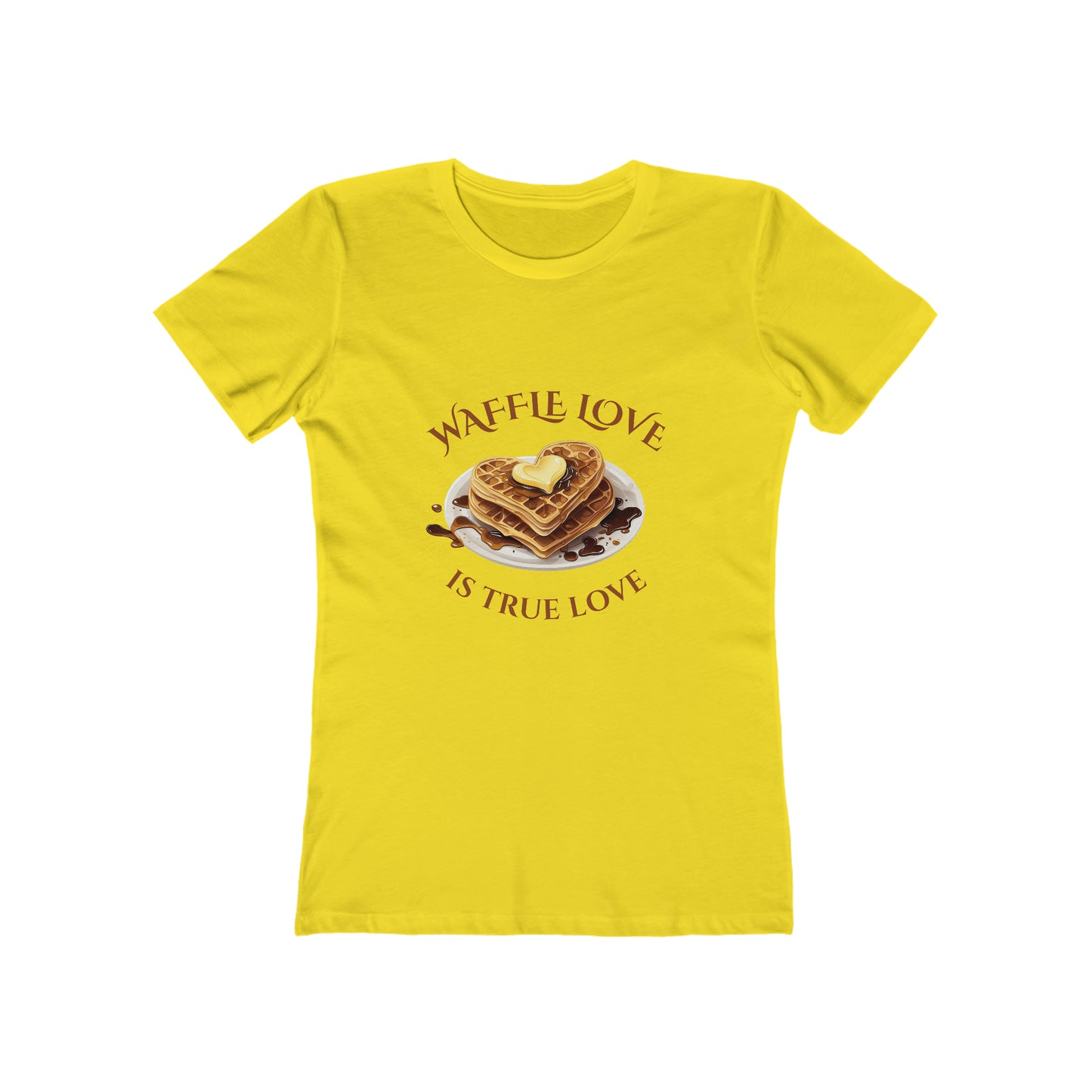 Waffle Love Is True Love - Women's T-shirt